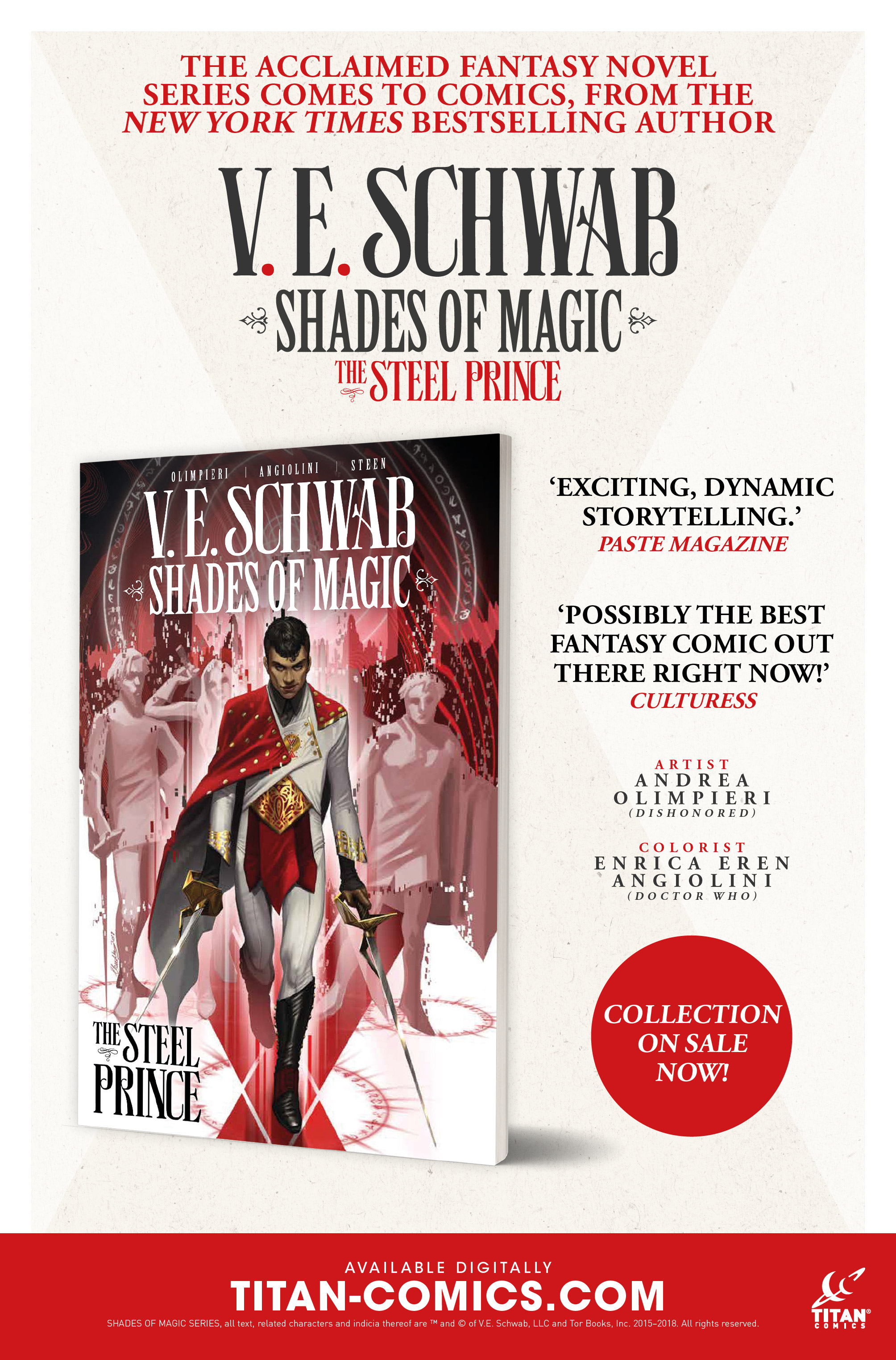 Read online Shades of Magic comic -  Issue #8 - 32