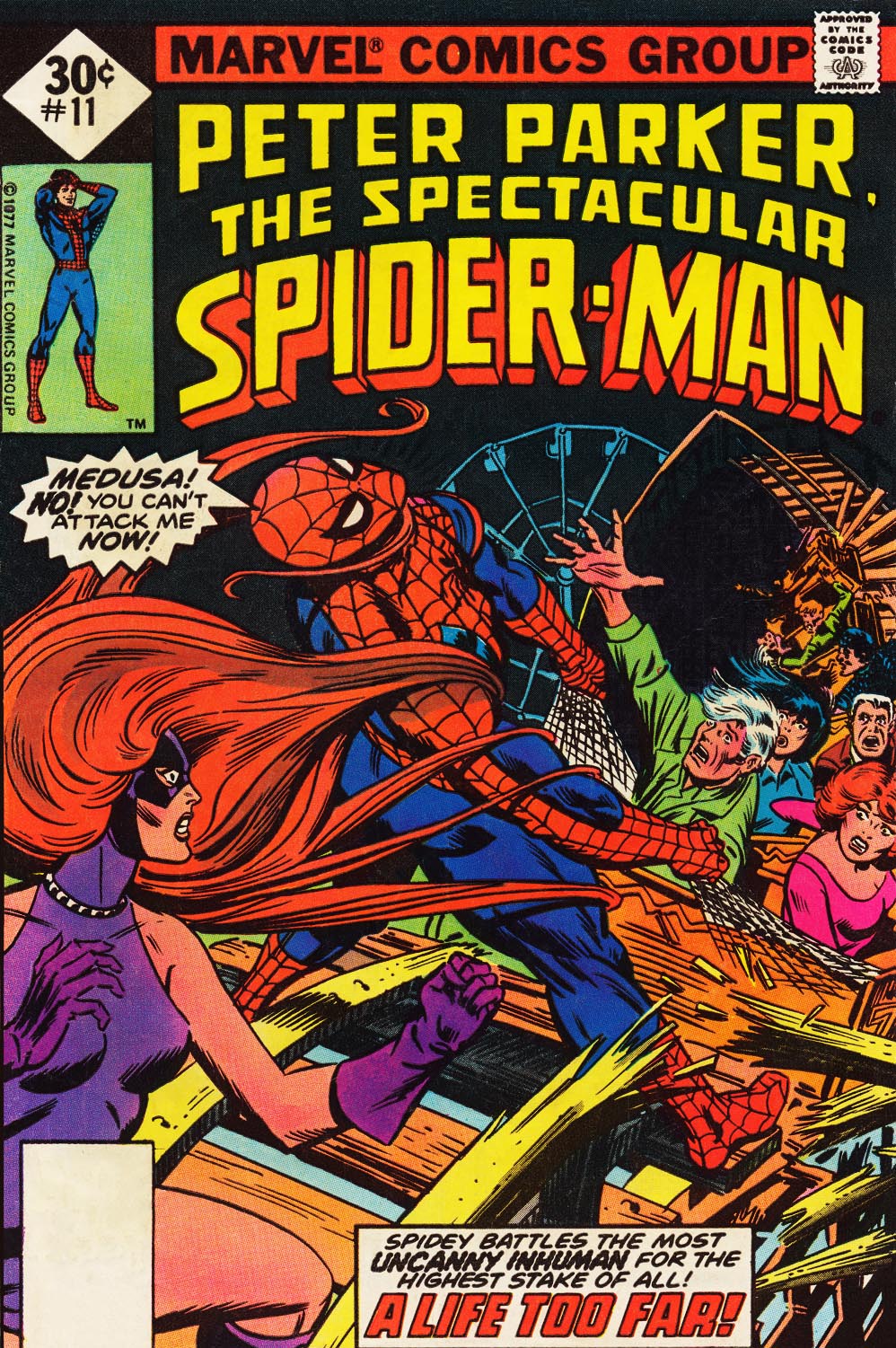 Read online The Spectacular Spider-Man (1976) comic -  Issue #11 - 2
