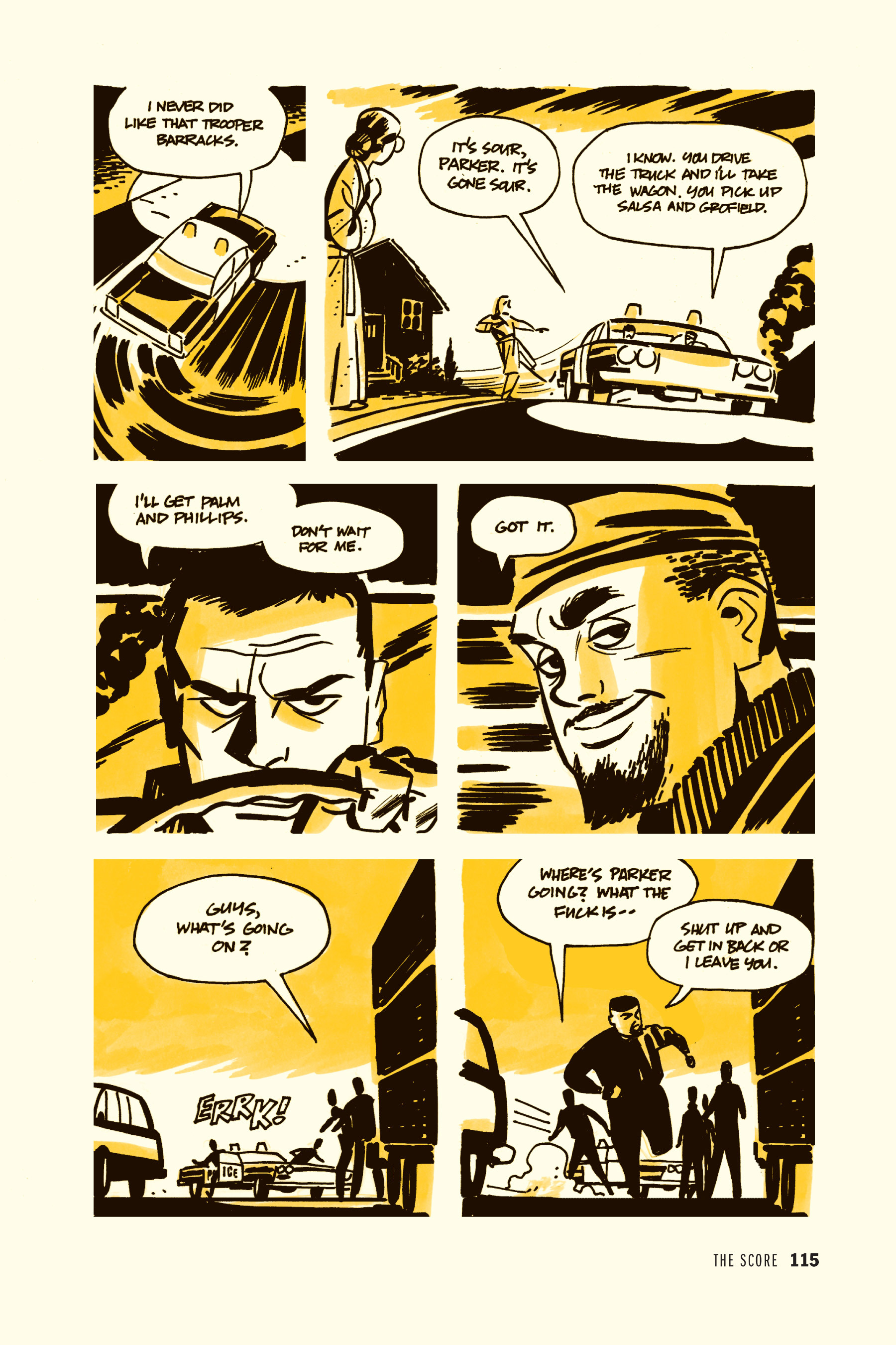 Read online Richard Stark's Parker comic -  Issue #3 - 112