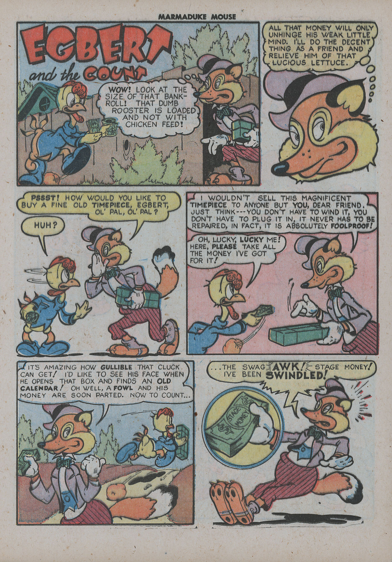 Read online Marmaduke Mouse comic -  Issue #25 - 17