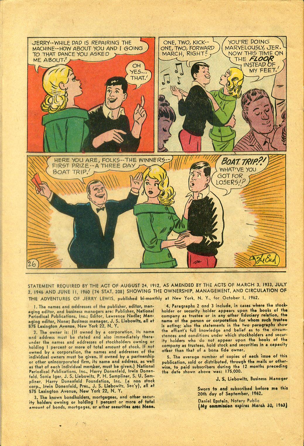 Read online The Adventures of Jerry Lewis comic -  Issue #75 - 32