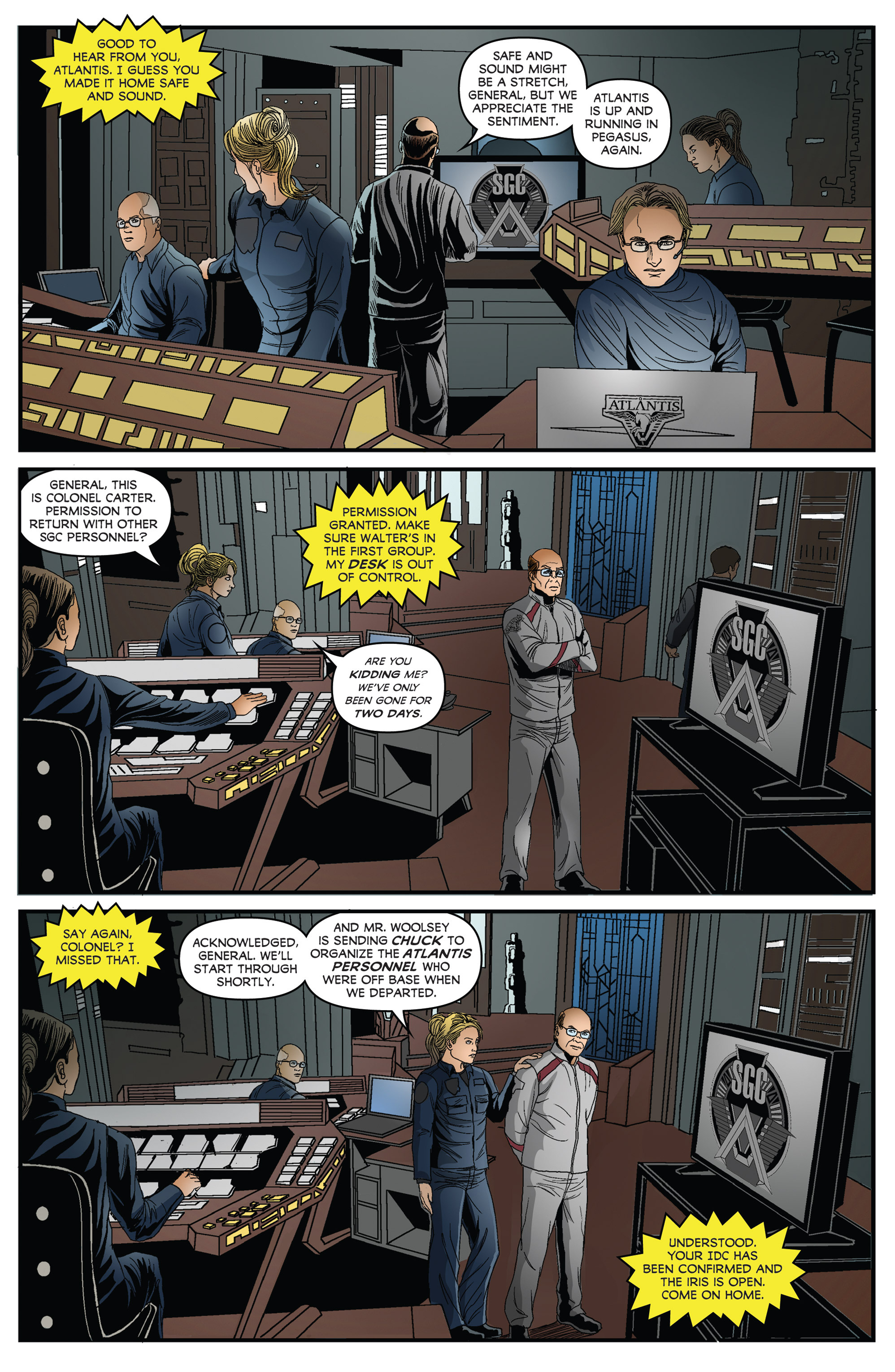 Read online Stargate Atlantis: Gateways comic -  Issue #3 - 20