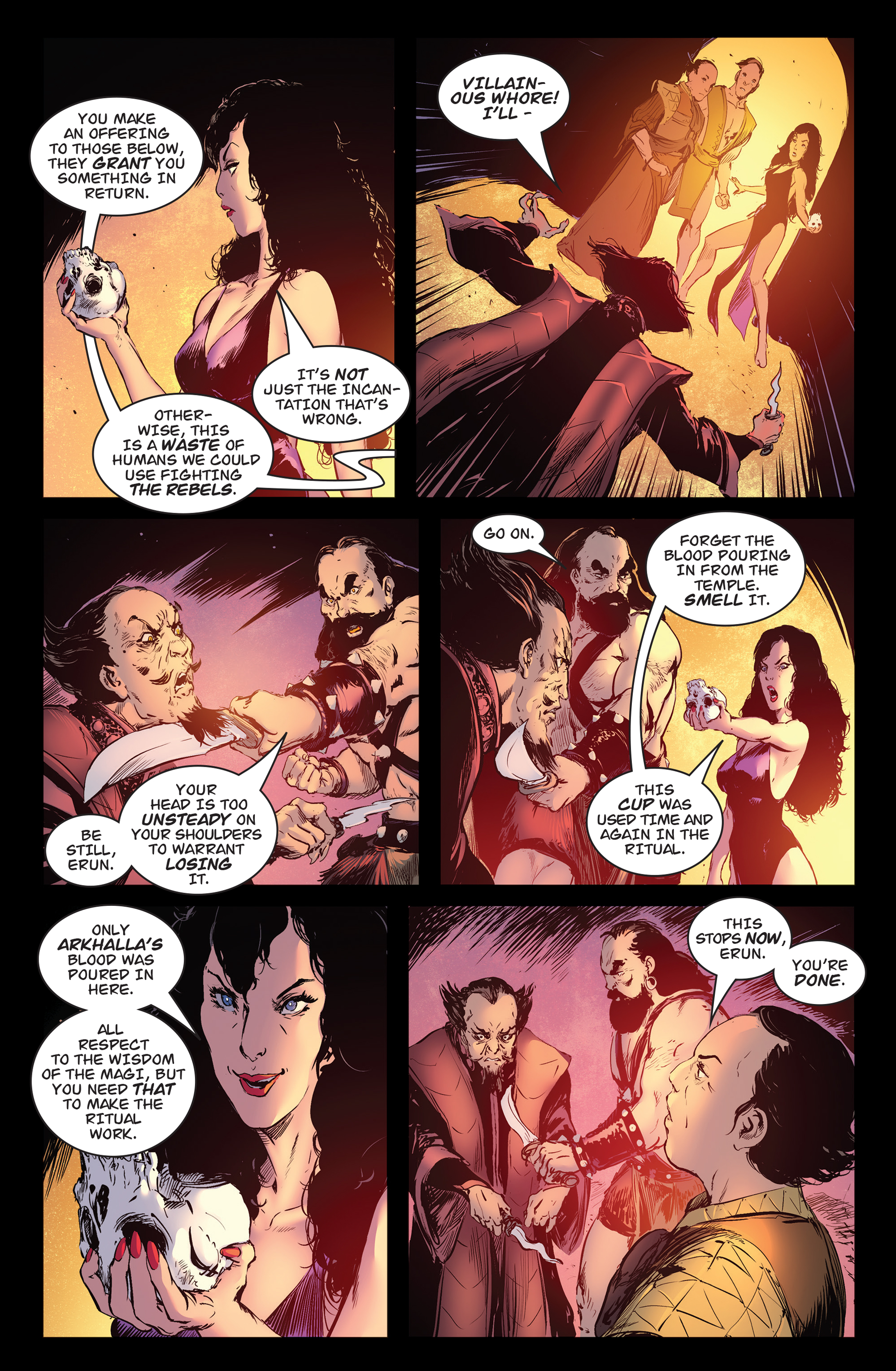 Read online Queen of Vampires comic -  Issue #7 - 13