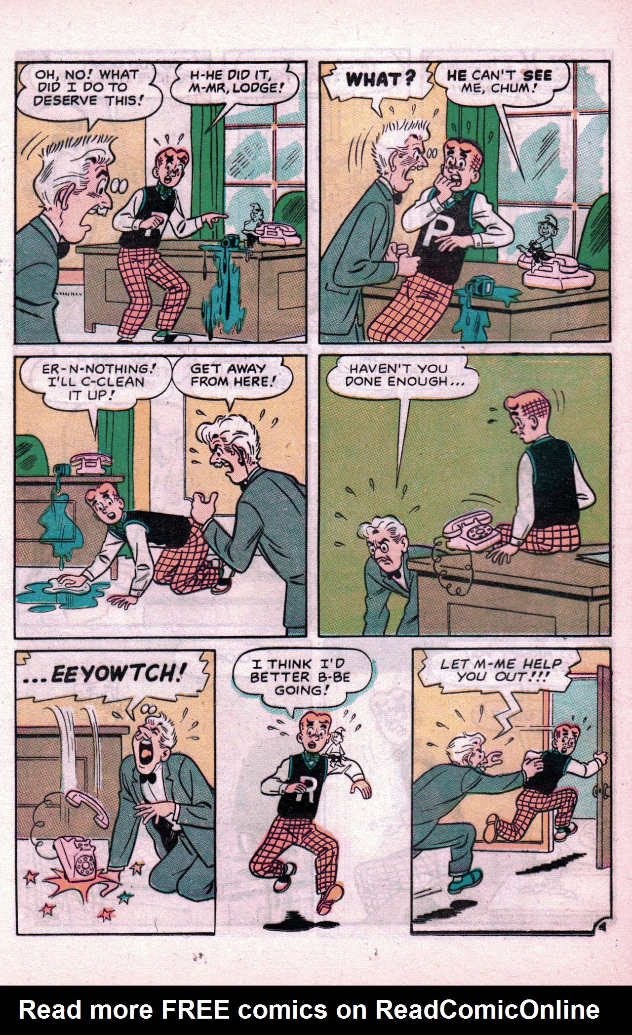 Read online Pep Comics comic -  Issue #157 - 32