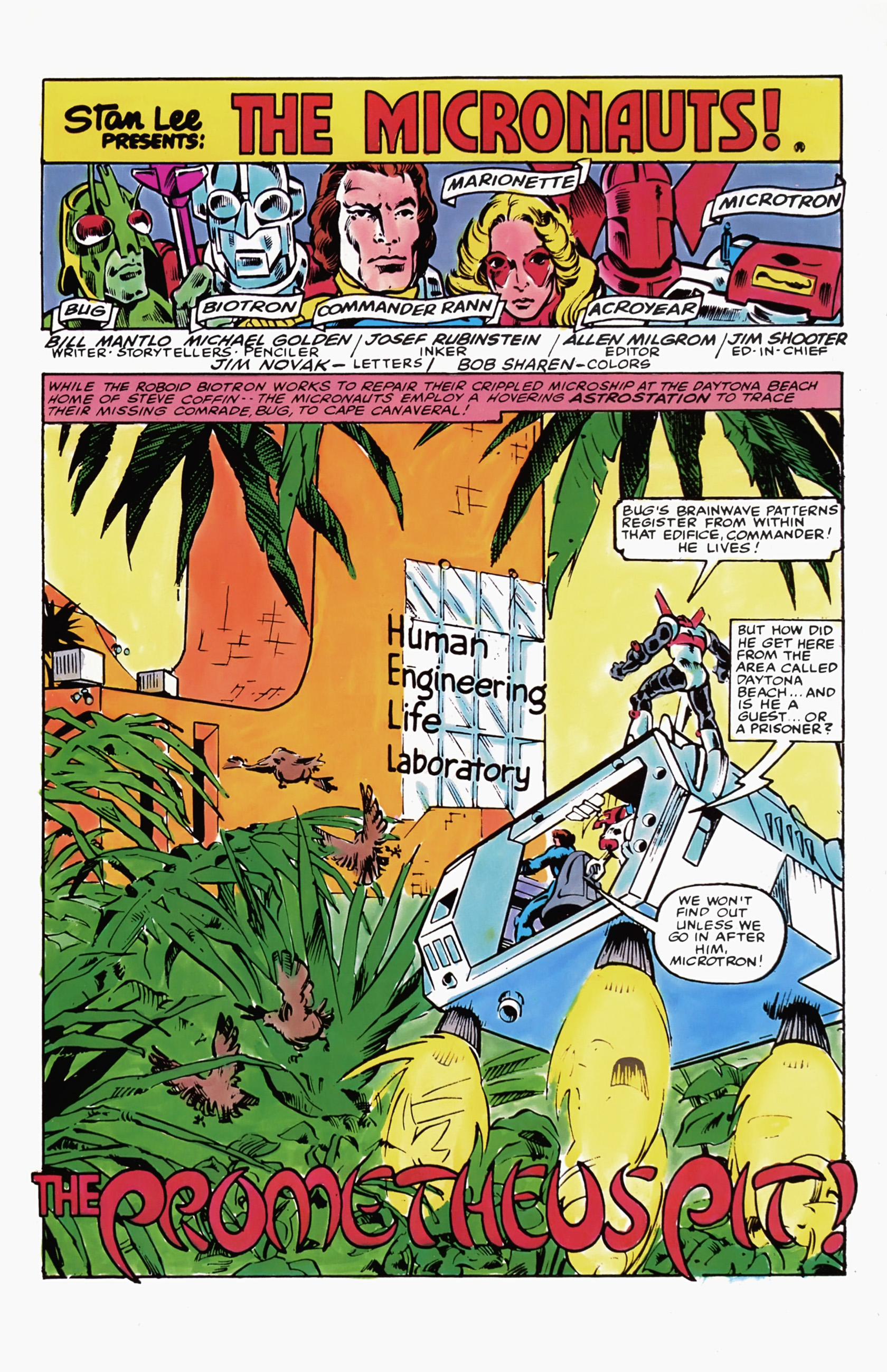 Read online Micronauts (1979) comic -  Issue #5 - 2