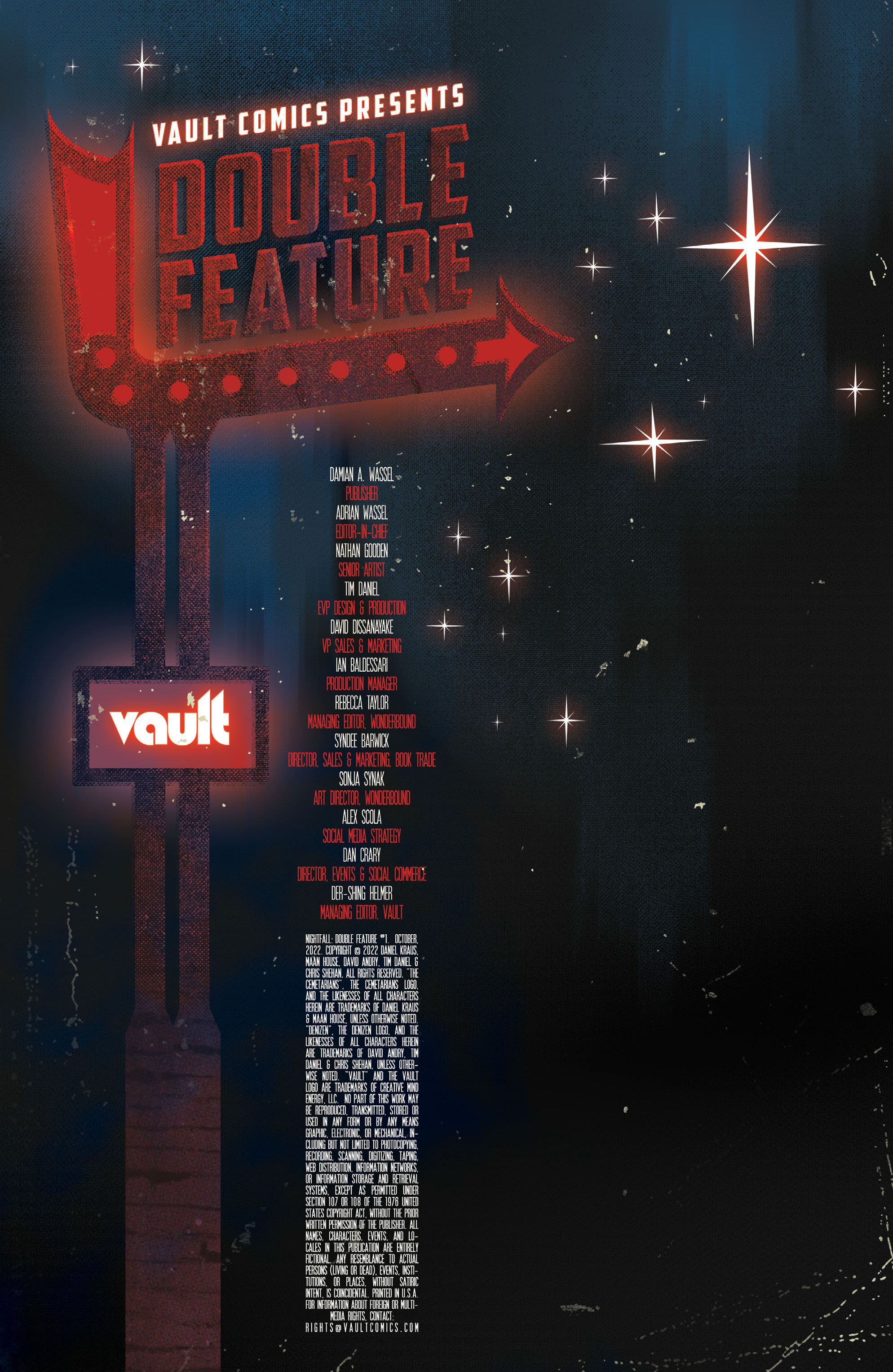 Read online Nightfall: Double Feature comic -  Issue #1 - 2