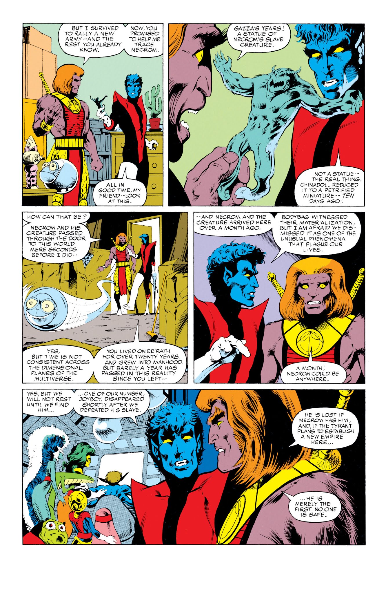 Read online Excalibur Visionaries: Alan Davis comic -  Issue # TPB 1 (Part 2) - 10
