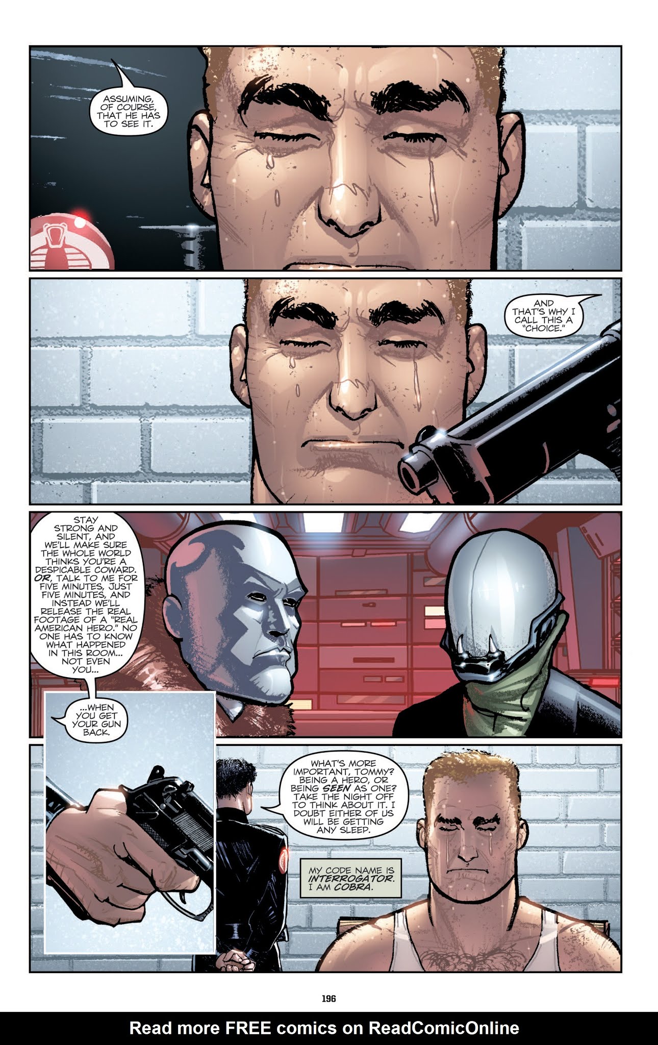 Read online G.I. Joe: The IDW Collection comic -  Issue # TPB 3 - 196