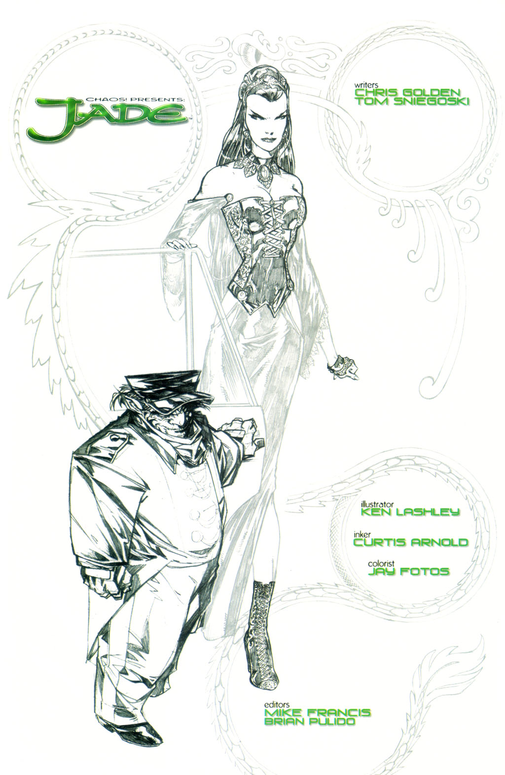 Read online Jade comic -  Issue #0 - 3