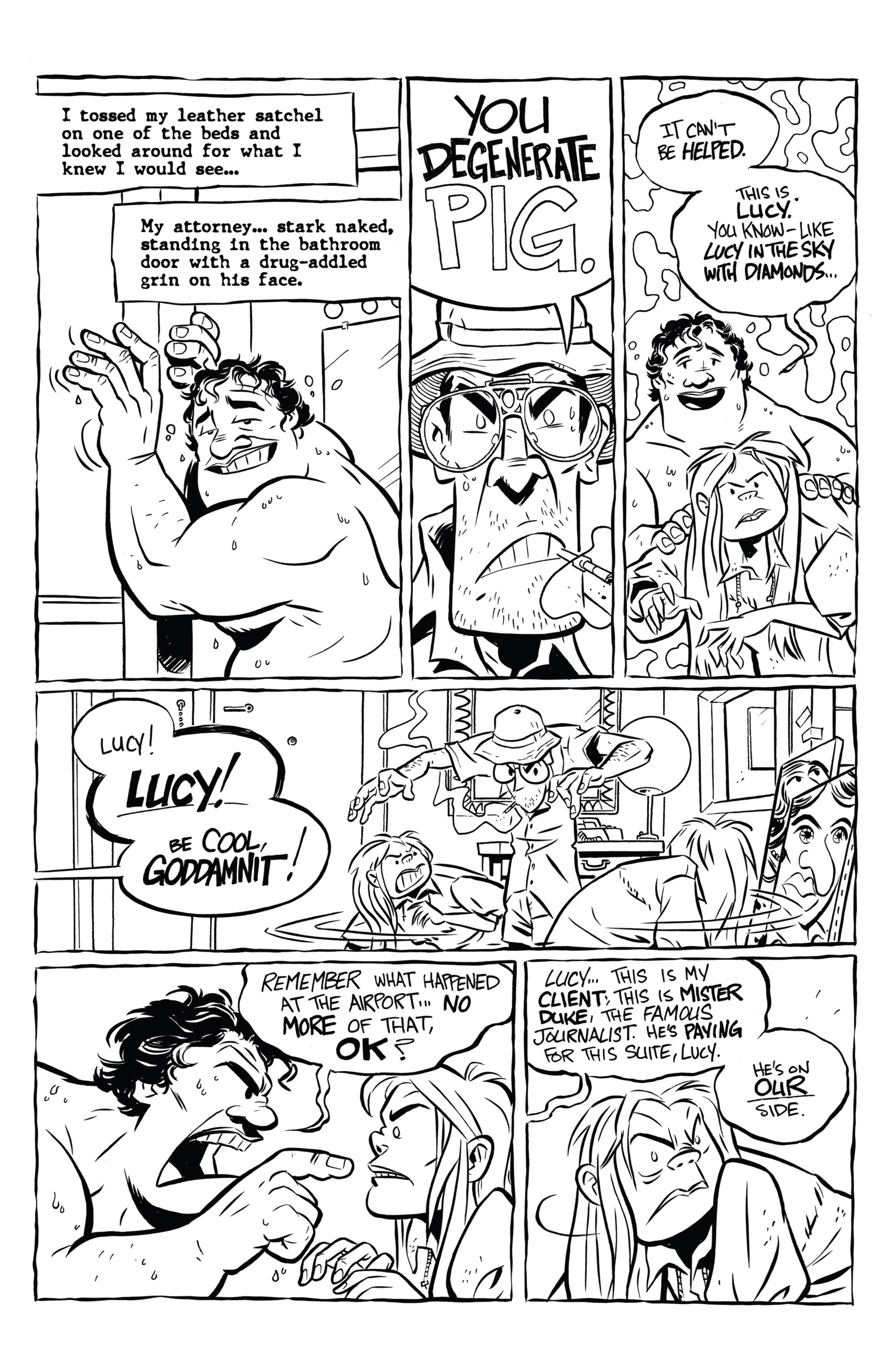 Read online Hunter S. Thompson's Fear and Loathing in Las Vegas comic -  Issue #3 - 21