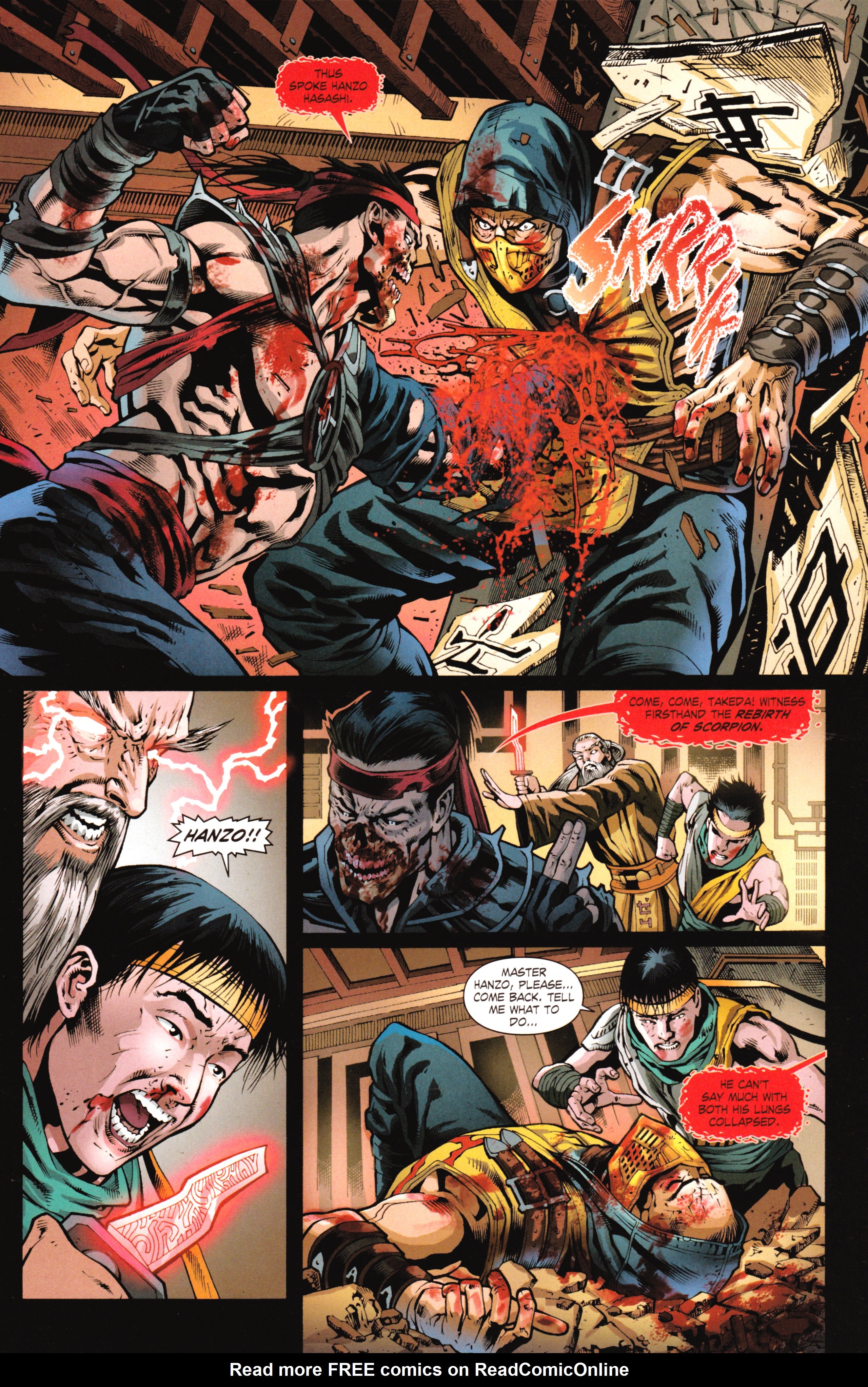 Read online Mortal Kombat X [II] comic -  Issue #8 - 32