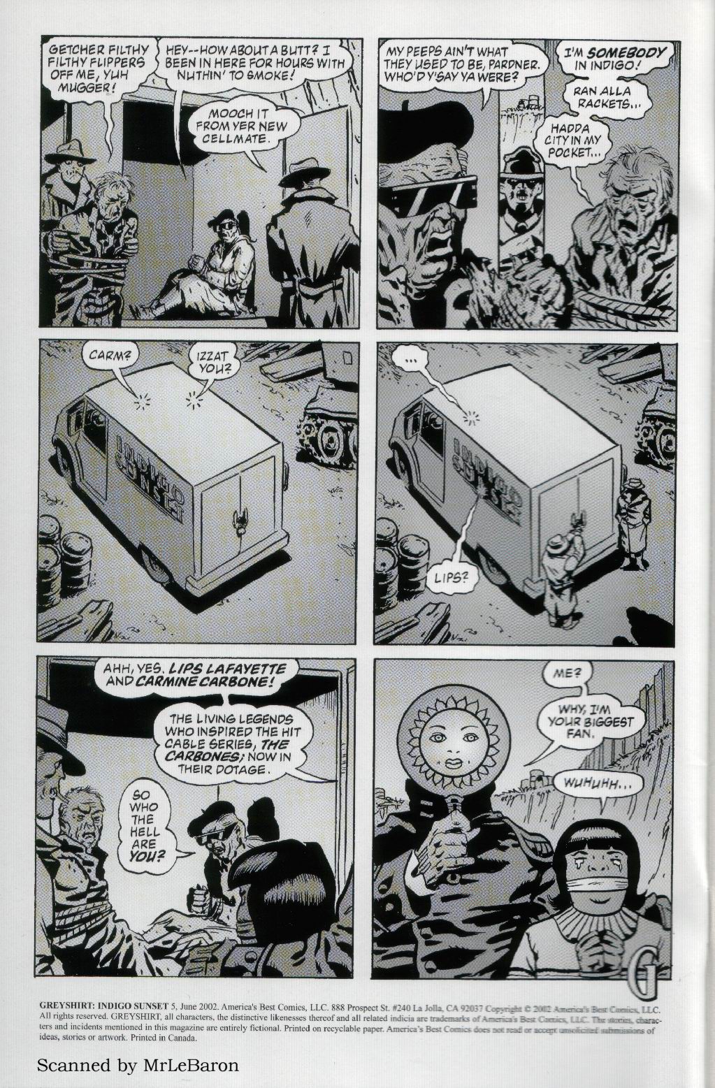 Read online Greyshirt: Indigo Sunset comic -  Issue #5 - 2