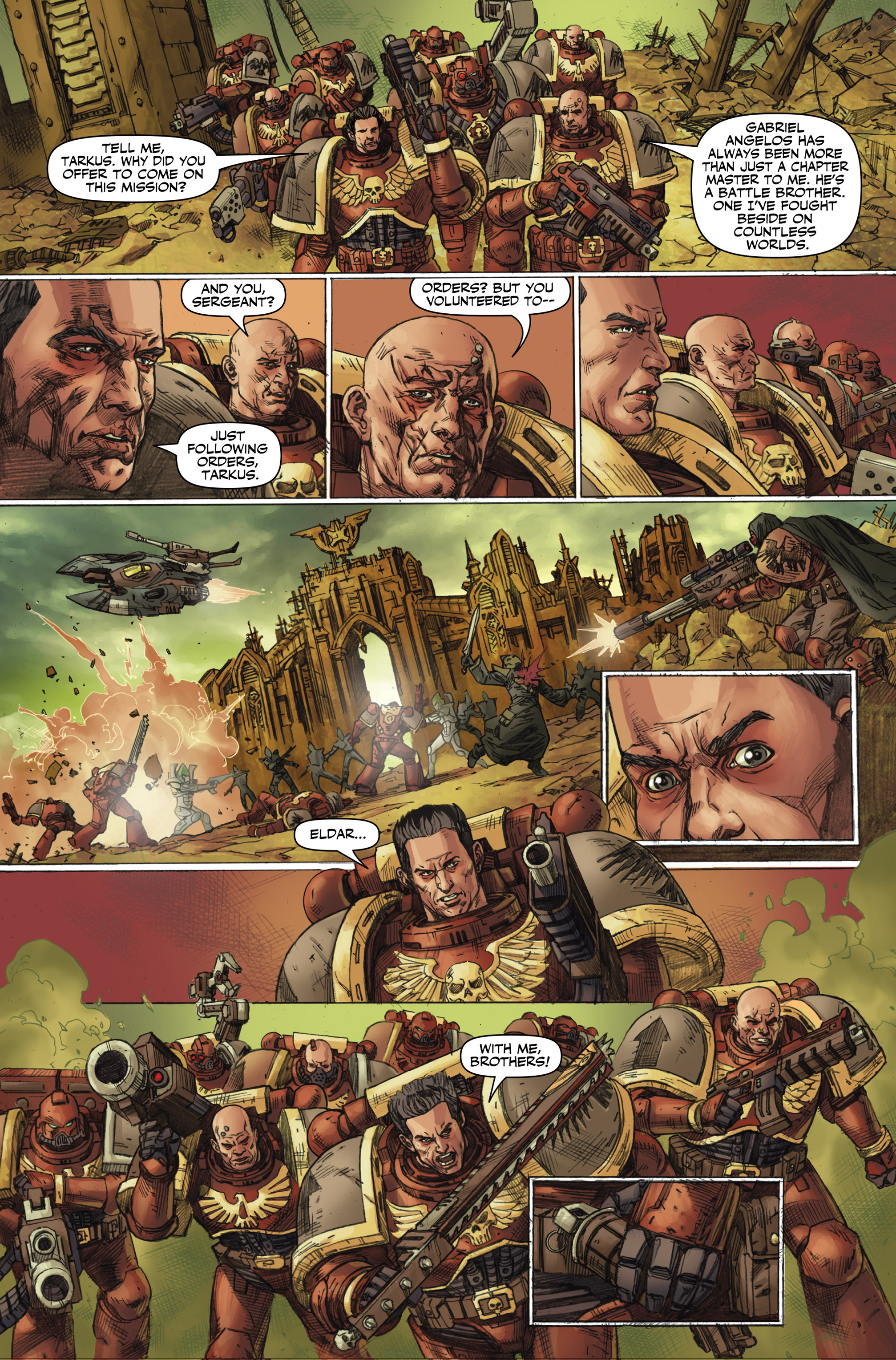 Read online Warhammer 40,000: Dawn of War comic -  Issue #1 - 18