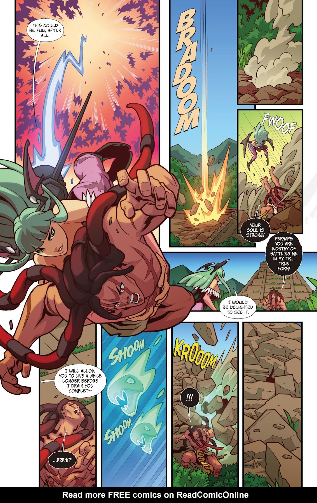 Street Fighter VS Darkstalkers issue 3 - Page 11