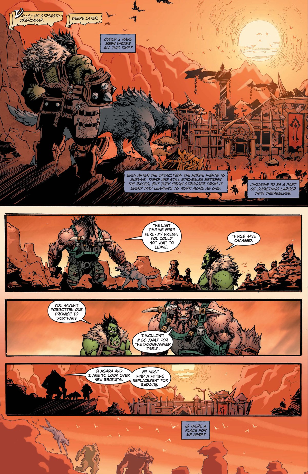 Read online World of Warcraft: Bloodsworn comic -  Issue # Full - 136