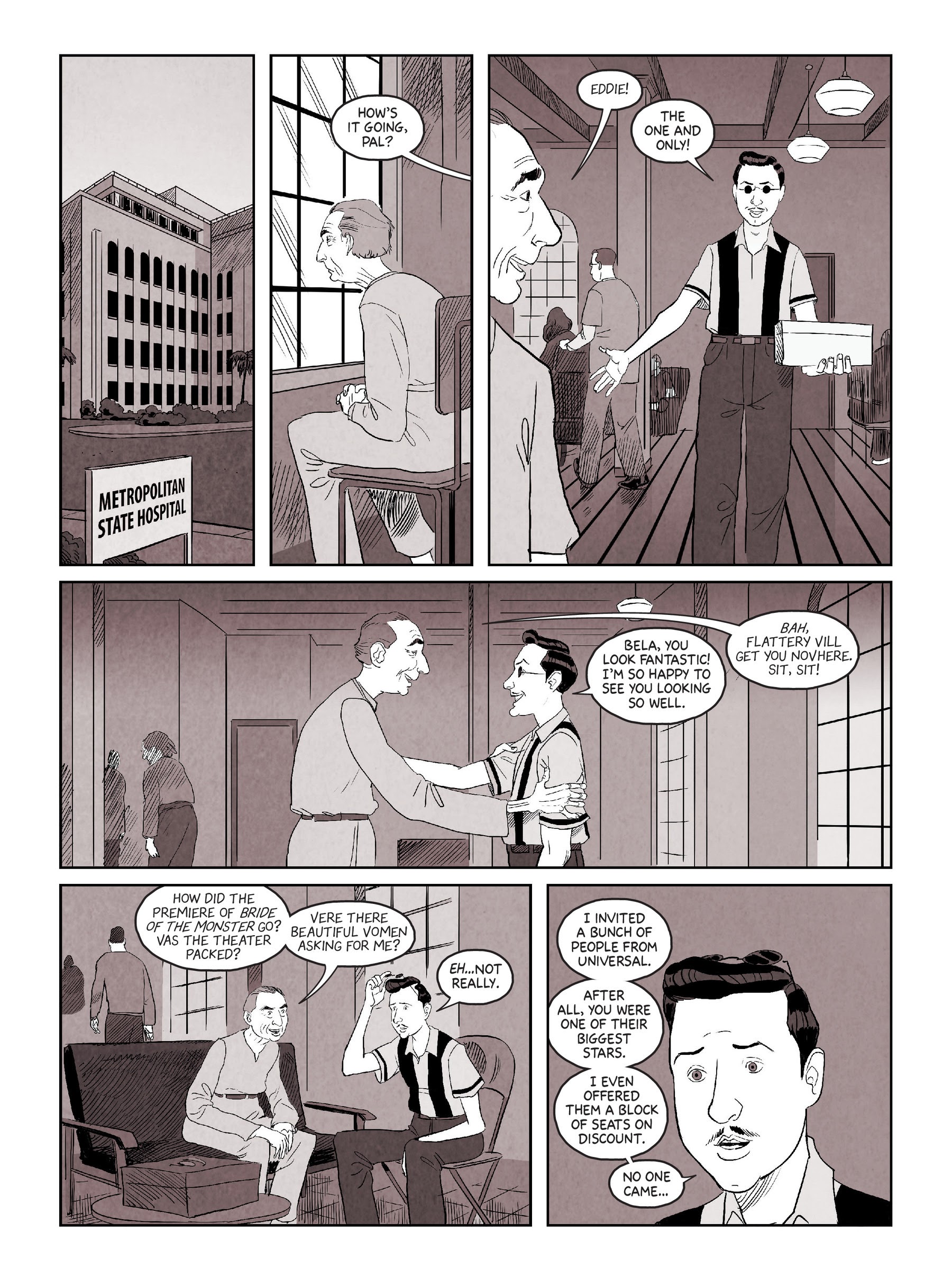Read online Lugosi: The Rise & Fall of Hollywood's Dracula comic -  Issue # TPB (Part 2) - 33