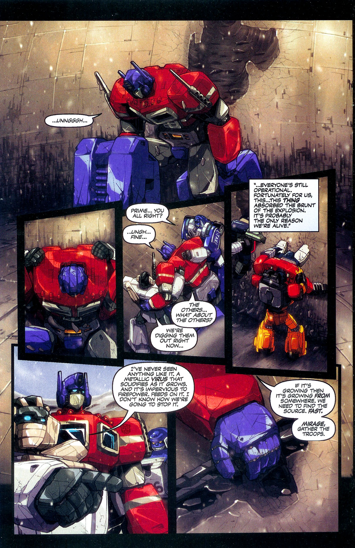 Read online Transformers: Generation 1 (2002) comic -  Issue #4 - 7