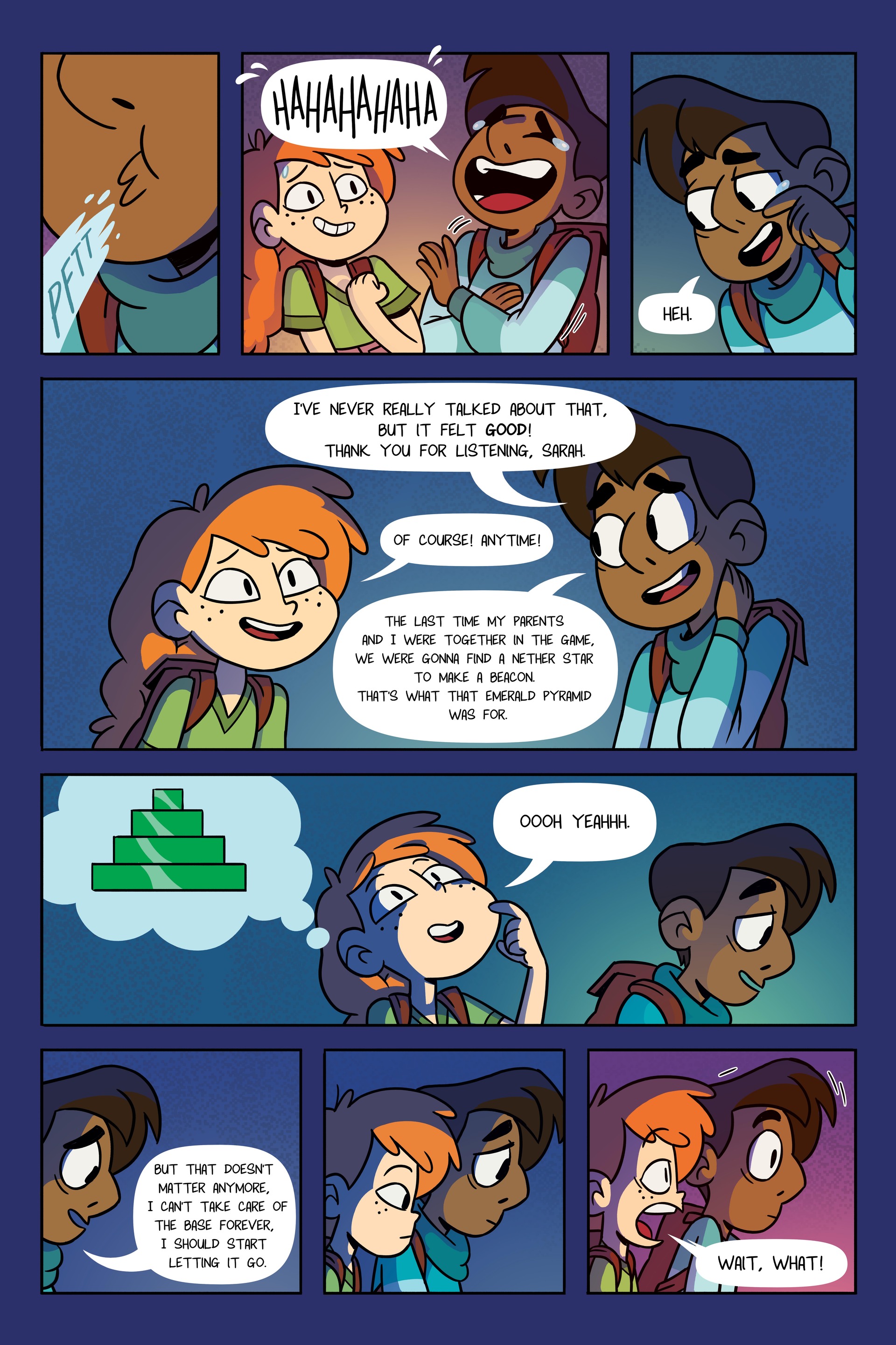 Read online Minecraft: Open World – Into the Nether comic -  Issue # TPB - 36