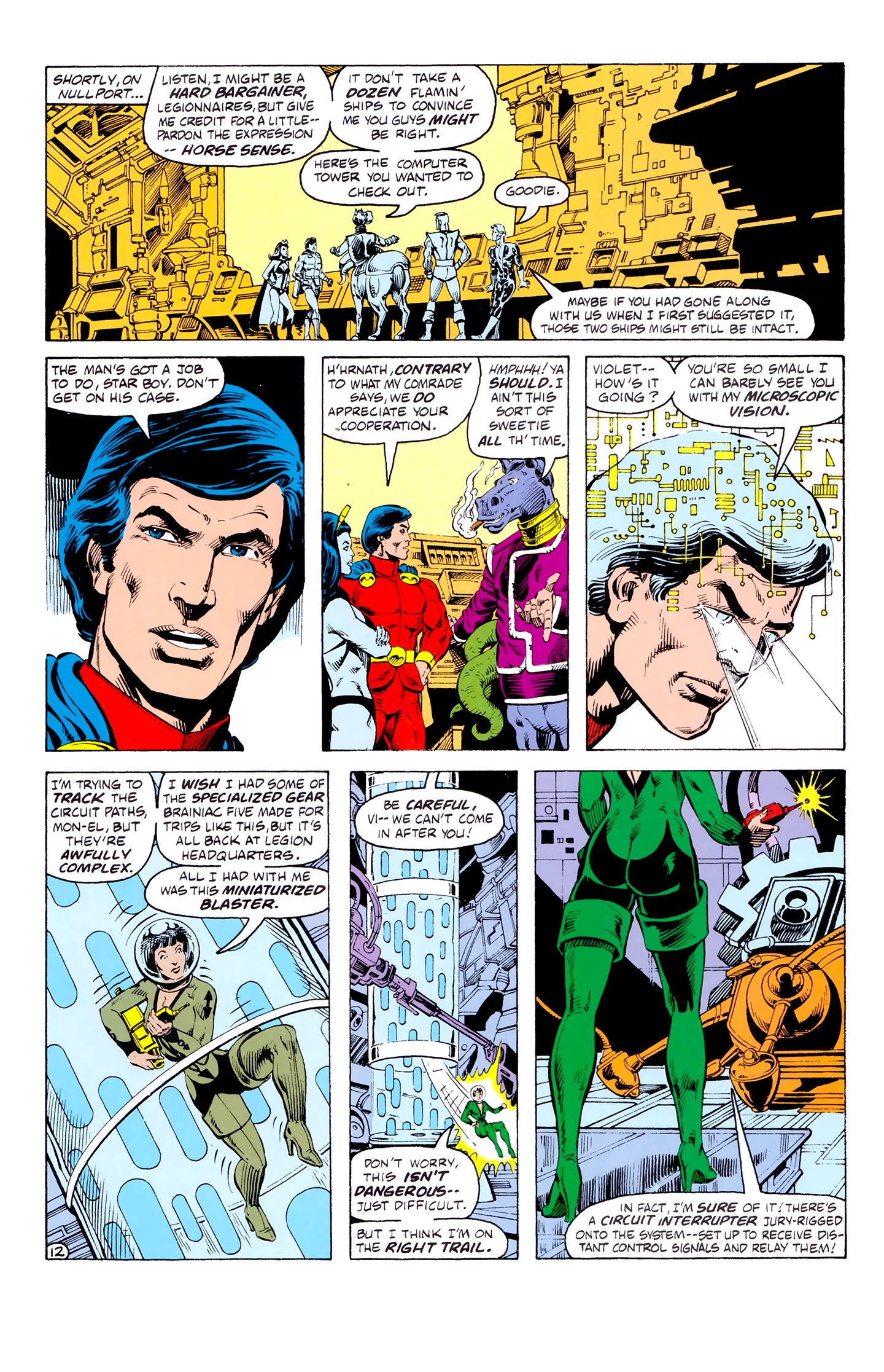 Read online Legion of Super-Heroes (1980) comic -  Issue #285 - 13