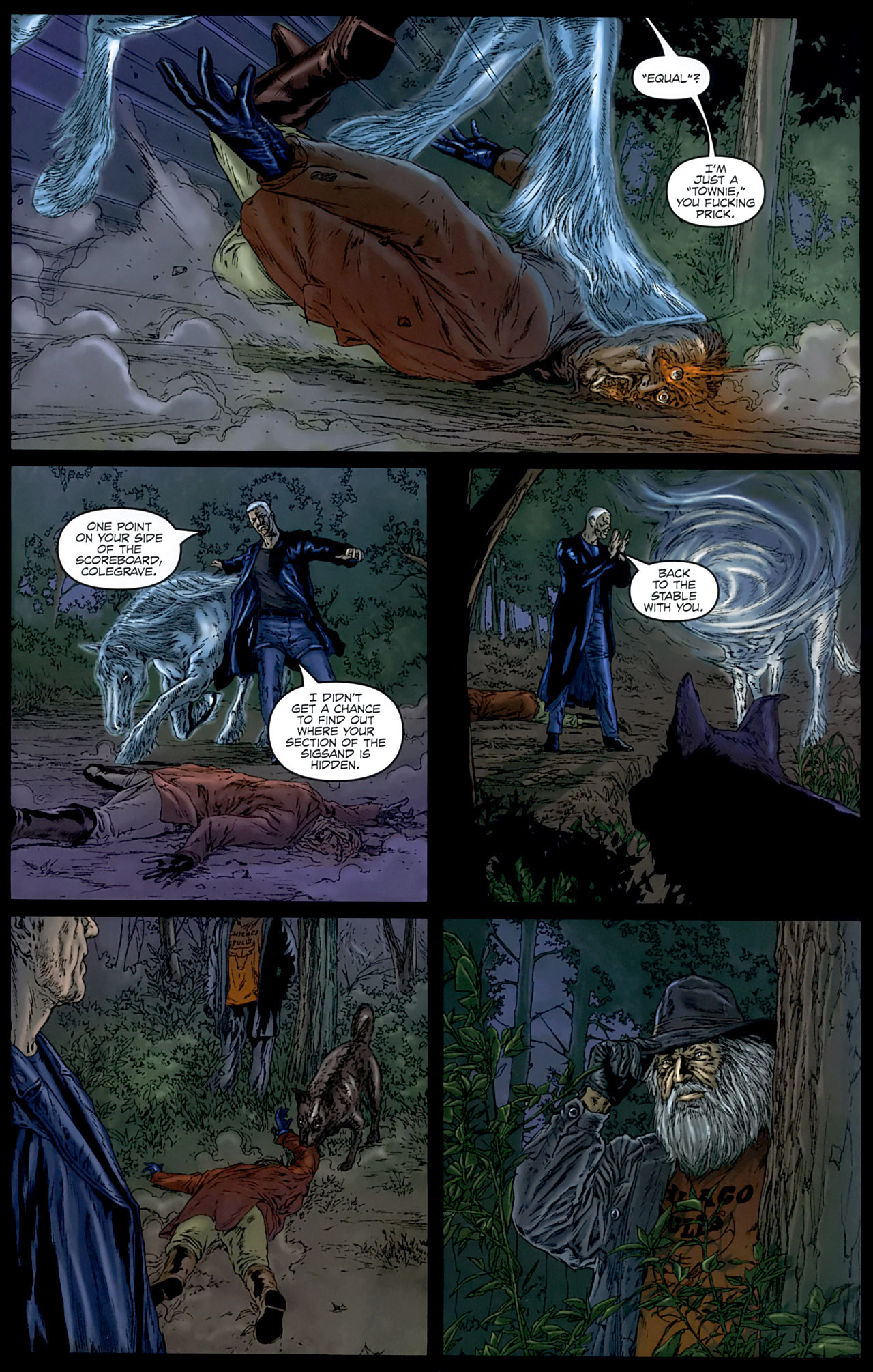 Read online Gravel comic -  Issue #5 - 23