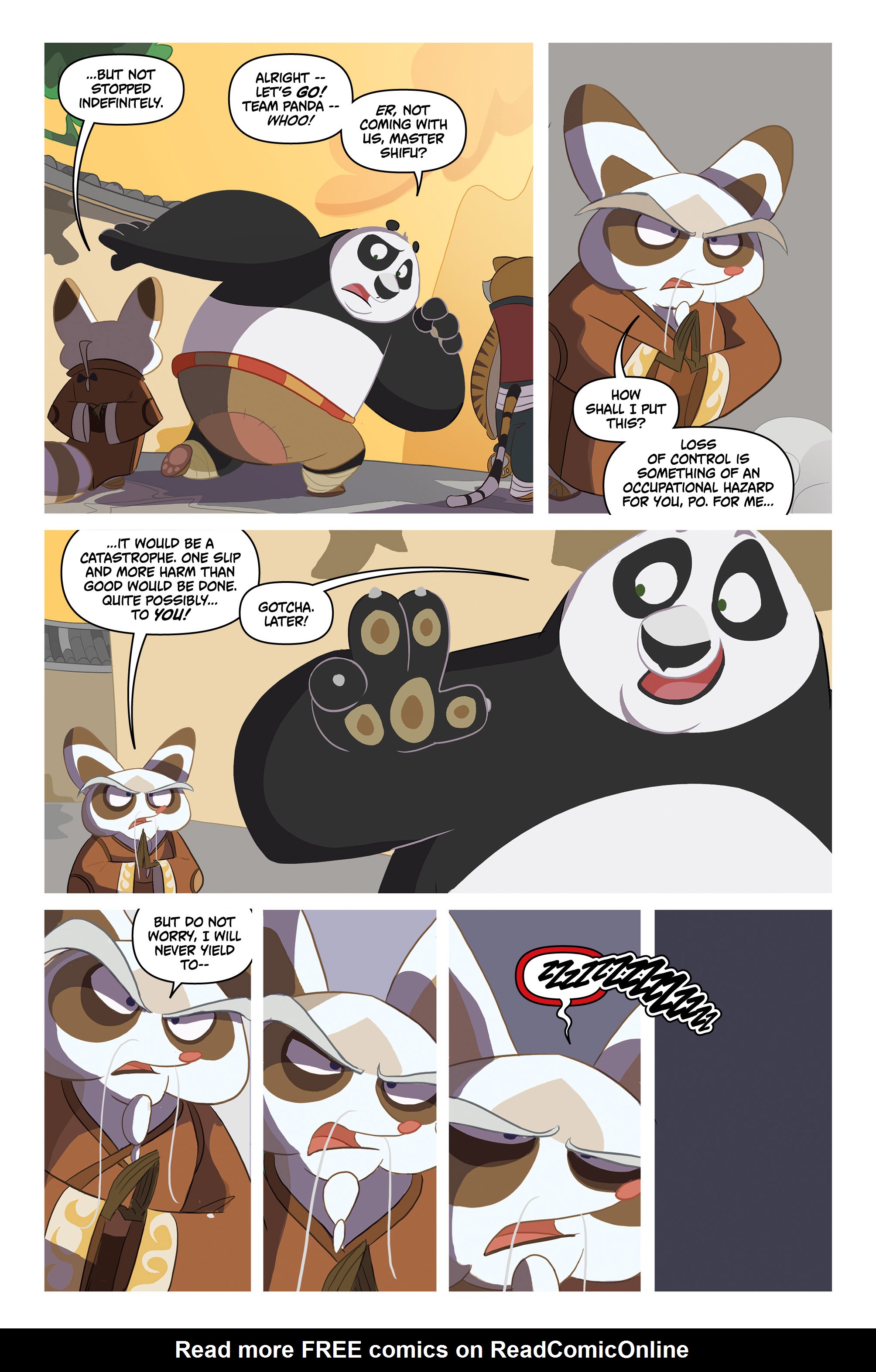 Read online DreamWorks Kung Fu Panda comic -  Issue #1 - 15