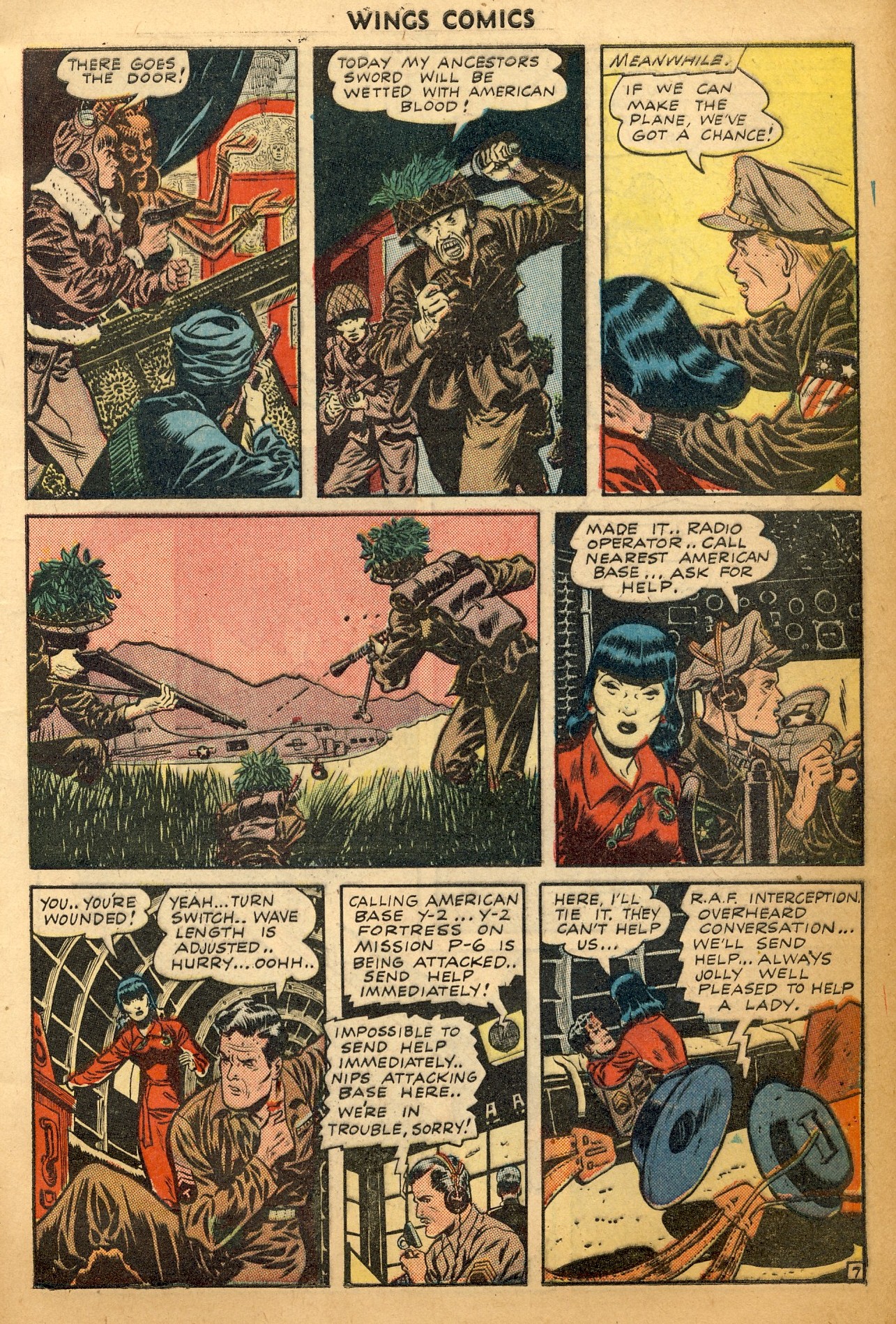 Read online Wings Comics comic -  Issue #52 - 9