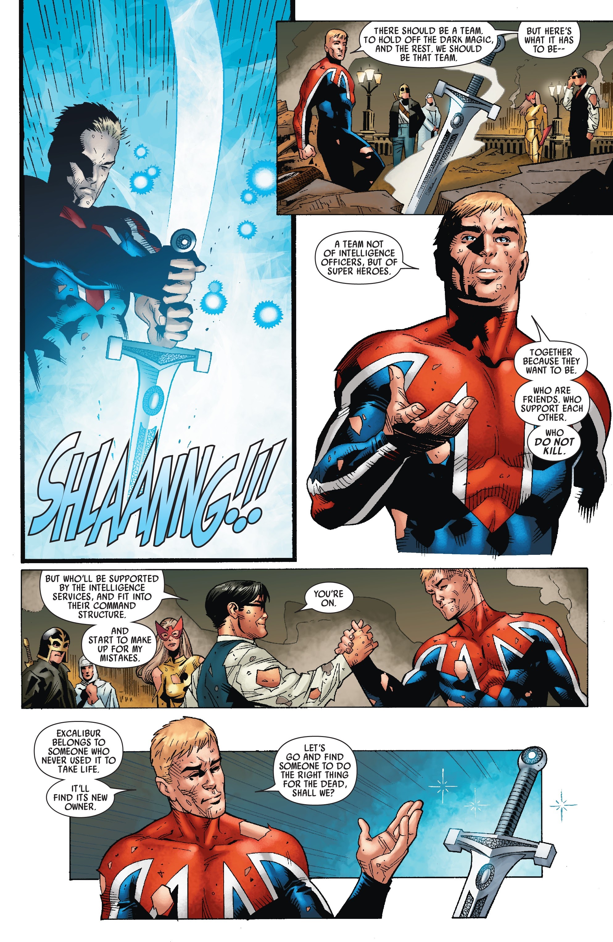 Read online Captain Britain and MI13 comic -  Issue #4 - 23