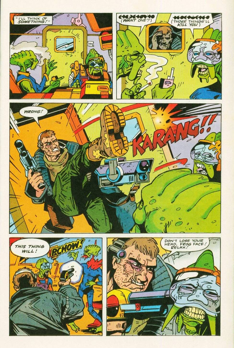 Read online Warheads comic -  Issue #13 - 18