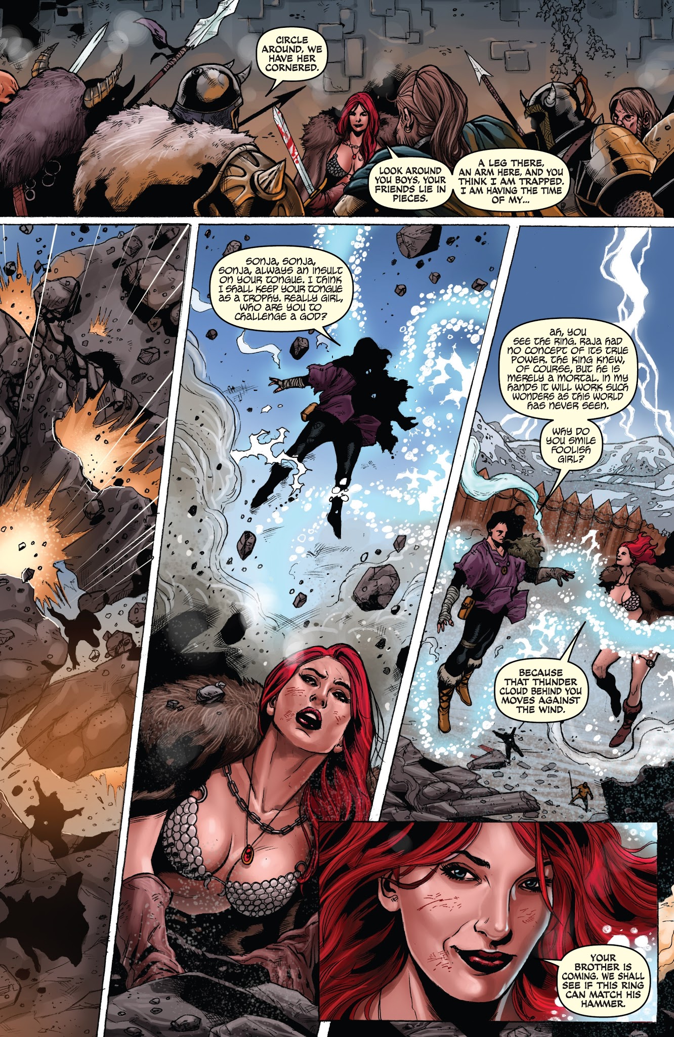 Read online Red Sonja: Revenge of the Gods comic -  Issue #3 - 18