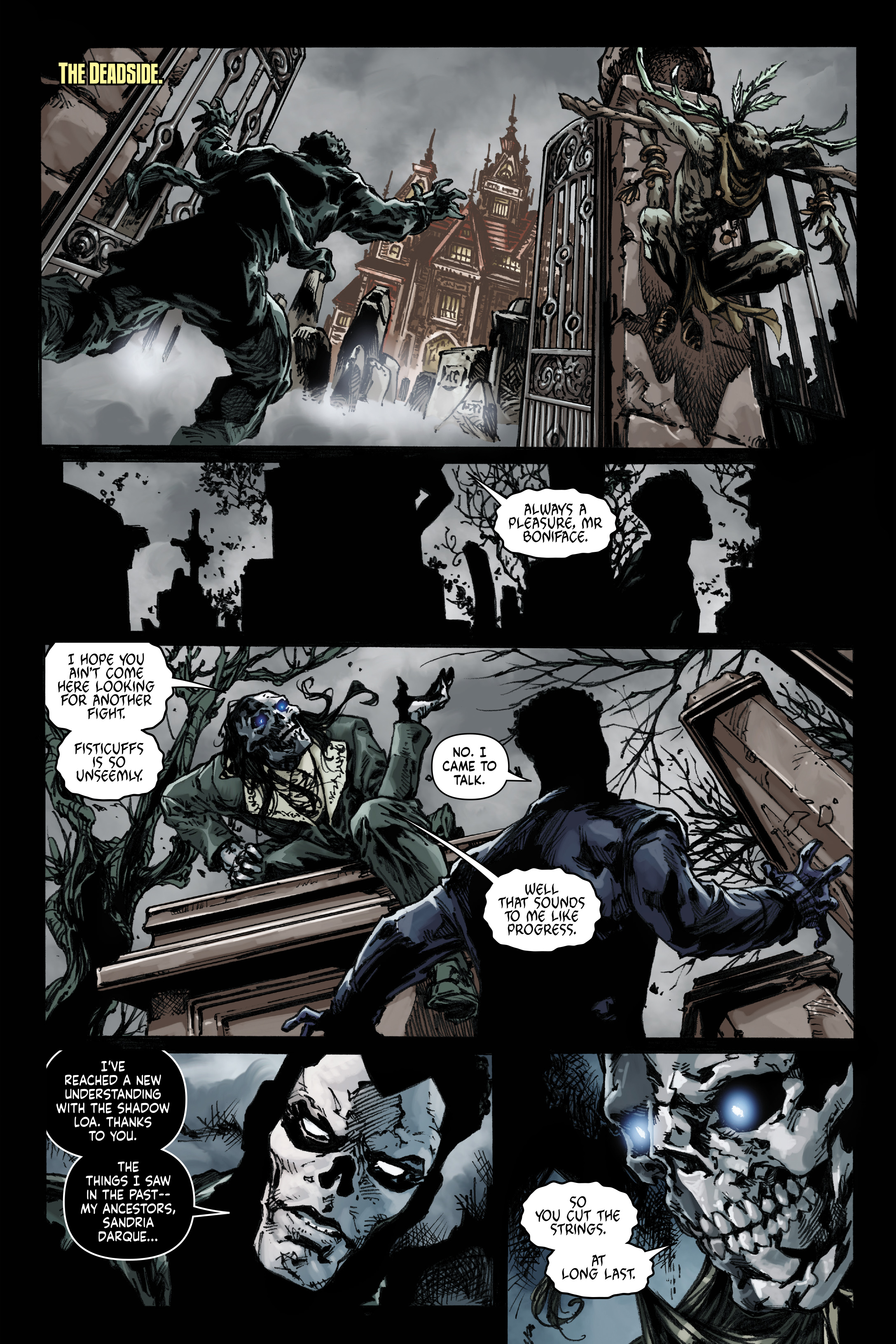 Read online Shadowman by Andy Diggle Deluxe Edition comic -  Issue # TPB (Part 3) - 90