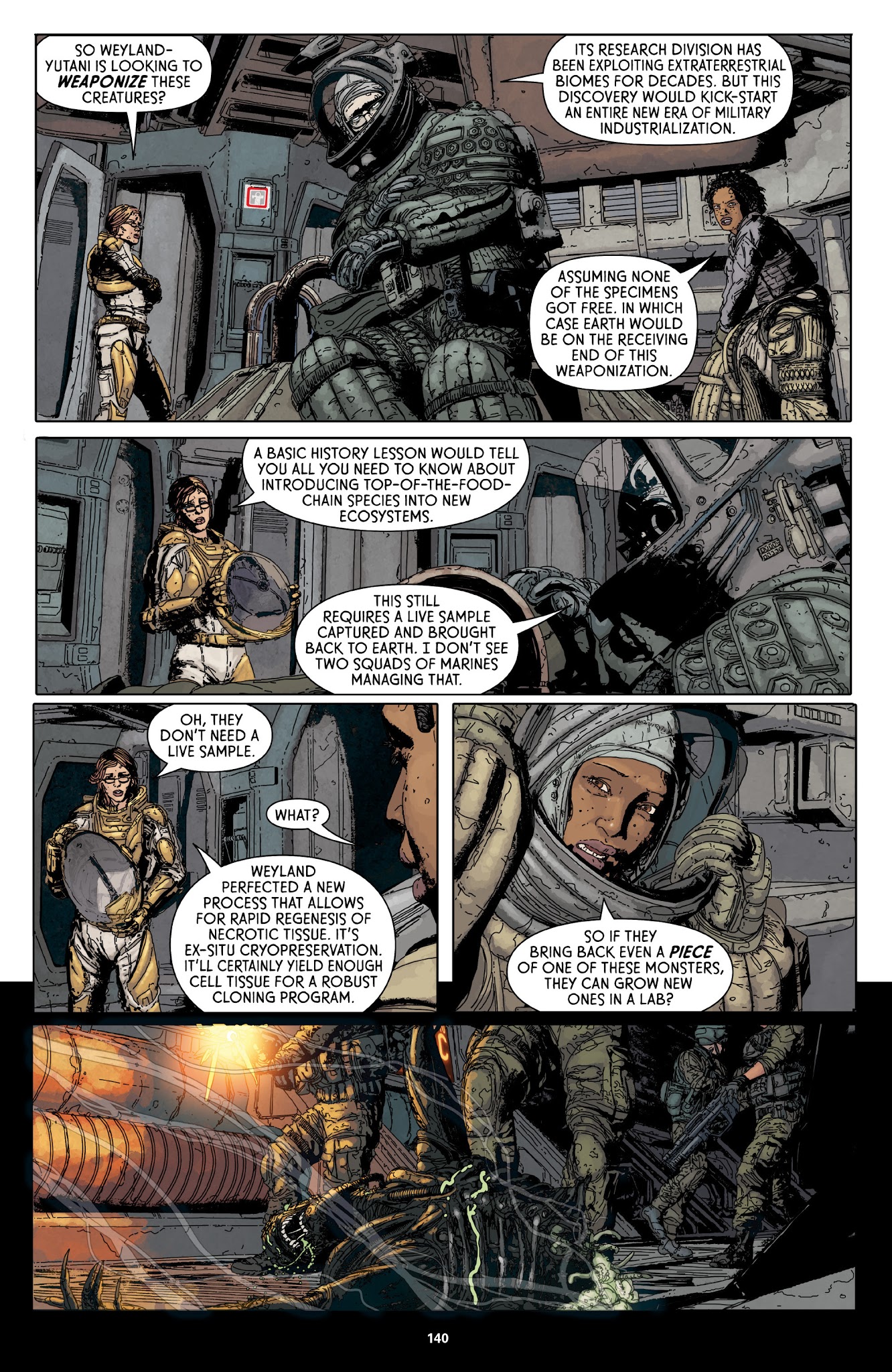 Read online Aliens: Defiance comic -  Issue # _TPB 1 - 137