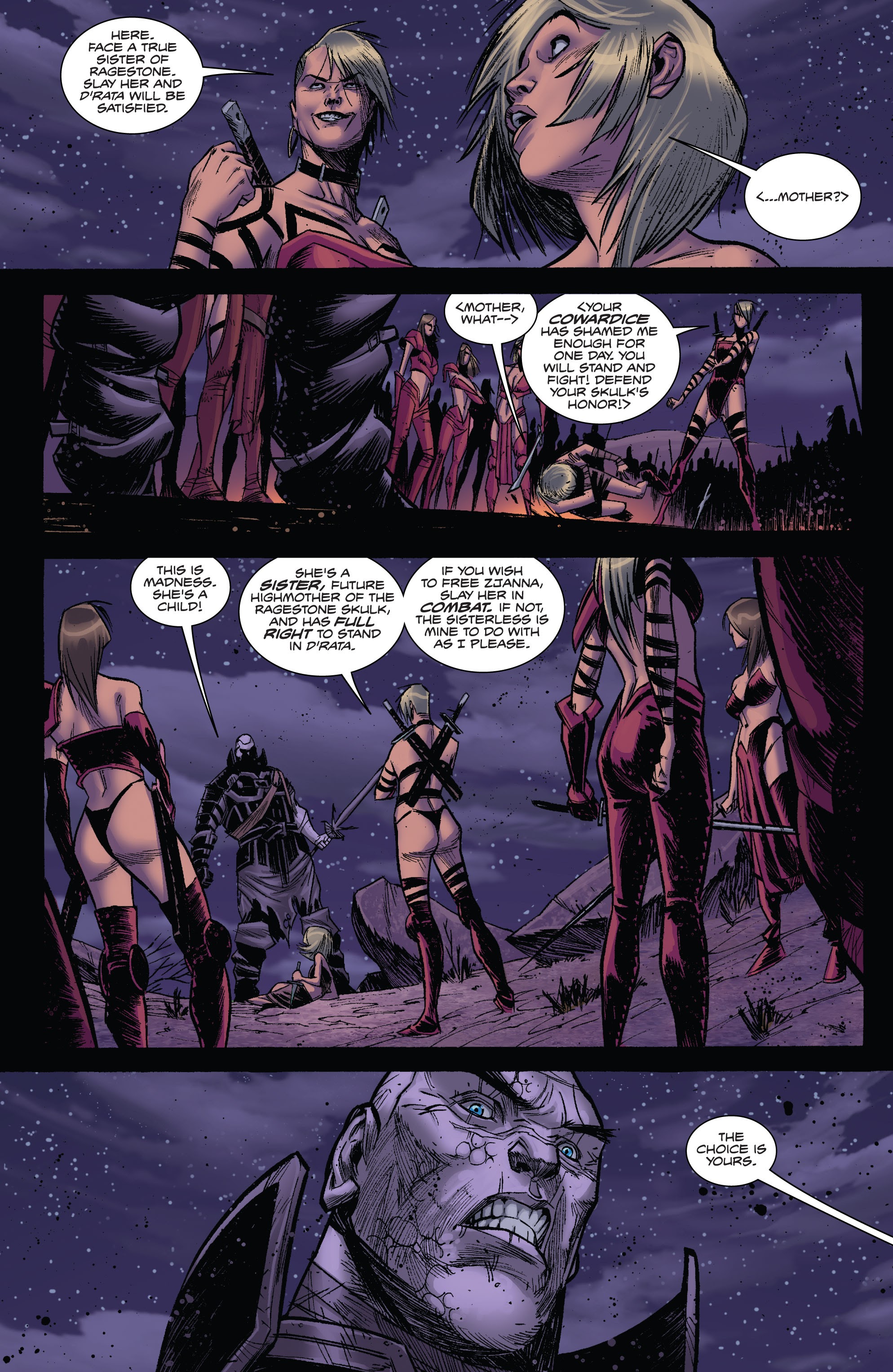 Read online Valen the Outcast comic -  Issue #6 - 21