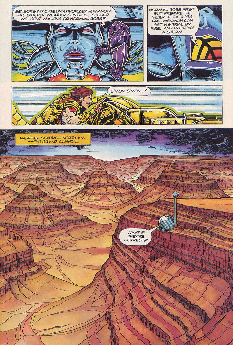 Read online Magnus Robot Fighter (1991) comic -  Issue #27 - 16