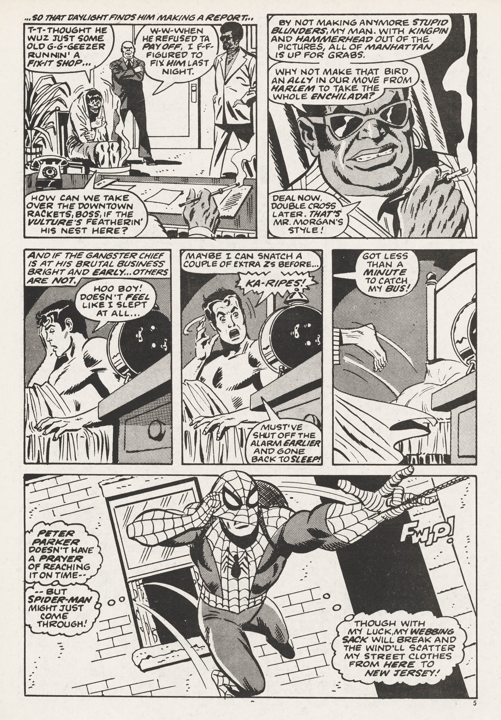 Read online Super Spider-Man and Captain Britain comic -  Issue #239 - 5