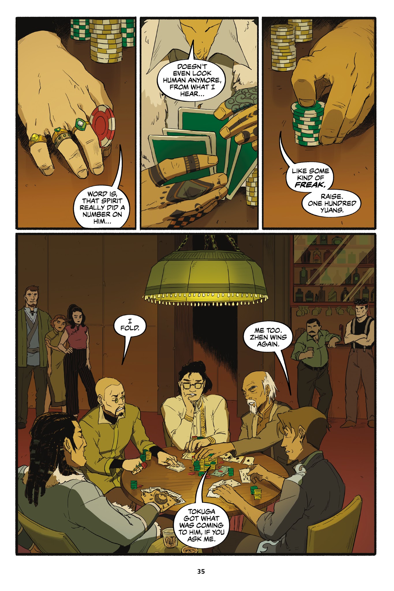 Read online Nickelodeon The Legend of Korra – Turf Wars comic -  Issue #2 - 37
