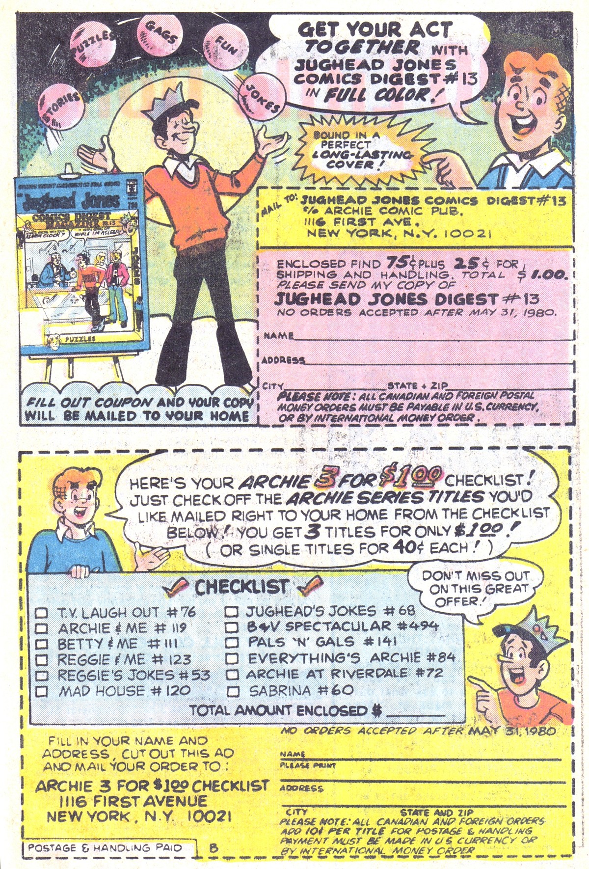 Read online Jughead (1965) comic -  Issue #300 - 27
