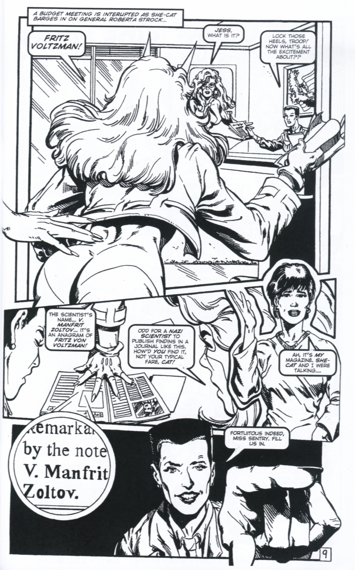 Read online Femforce comic -  Issue #130 - 11