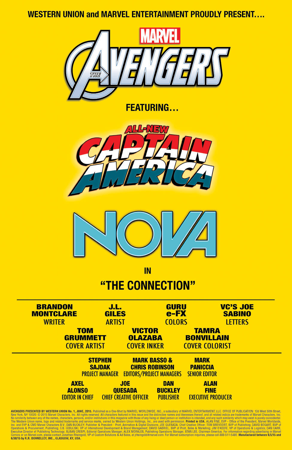 Read online Avengers Presented By Western Union comic -  Issue # Full - 2