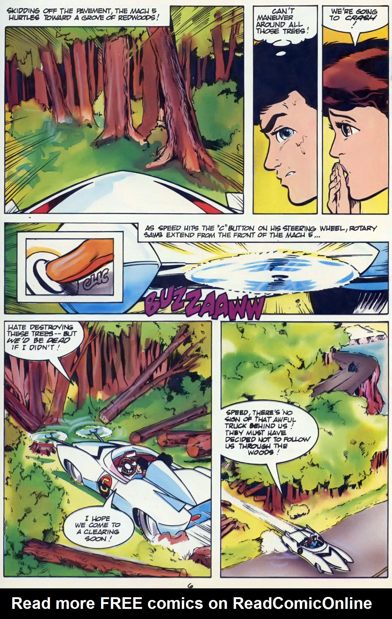 Read online Speed Racer (1987) comic -  Issue #7 - 8
