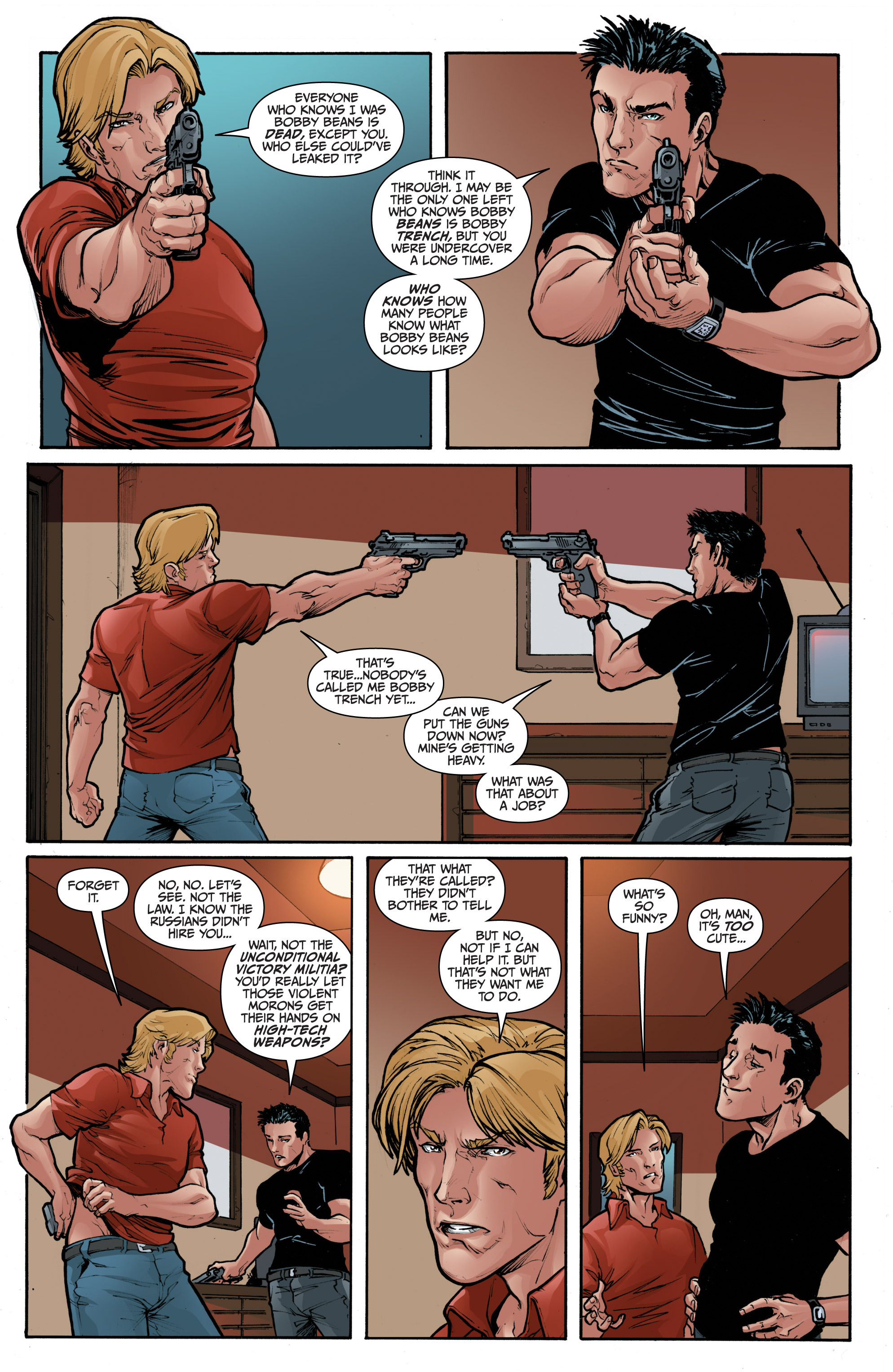 Read online 3 Guns comic -  Issue #1 - 14