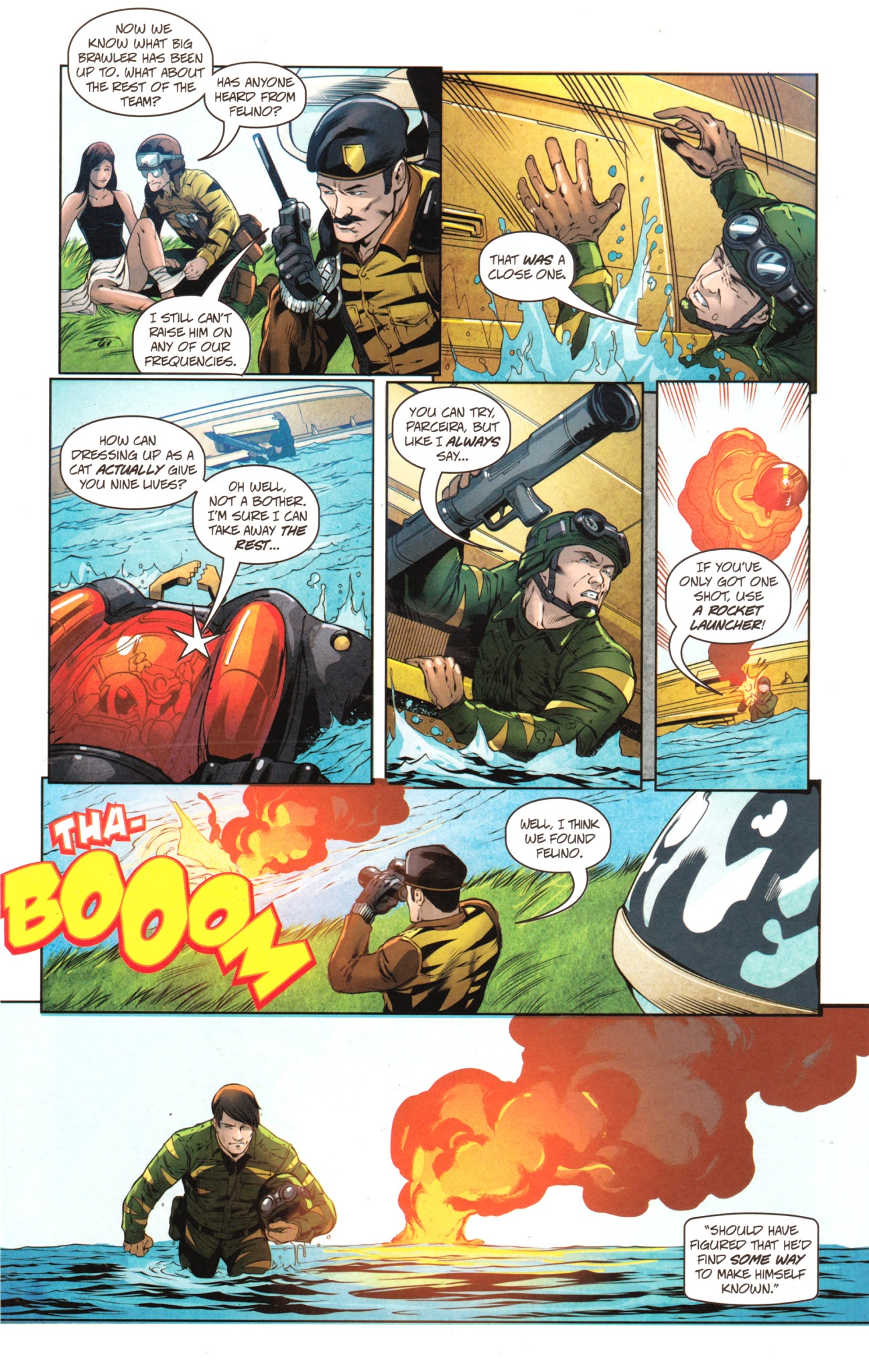 Read online G.I. Joe vs. Cobra comic -  Issue #8 - 22