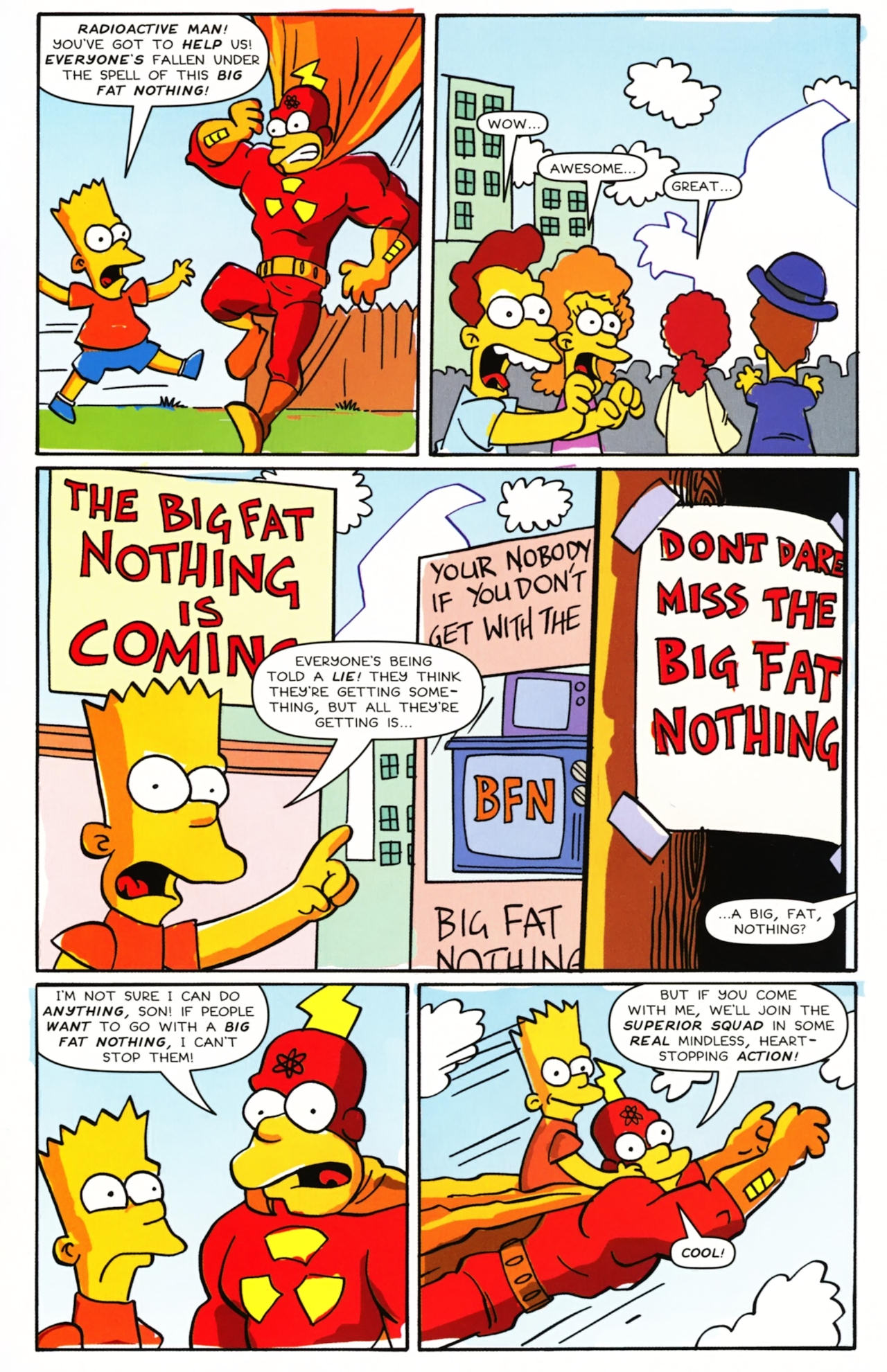 Read online Bongo Comics Presents Simpsons Super Spectacular comic -  Issue #9 - 23
