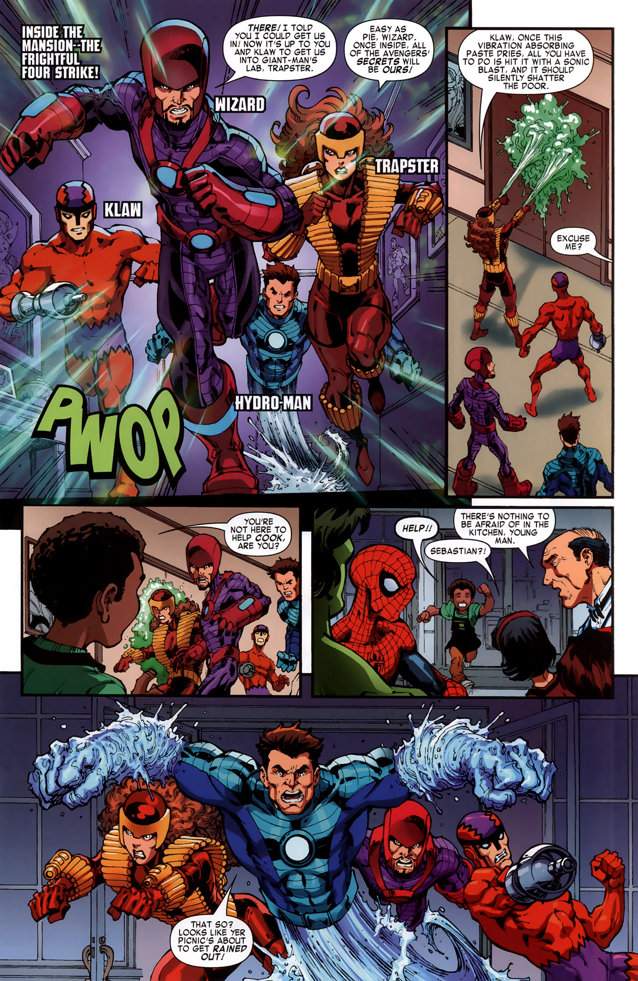 Read online Williams-Sonoma Spider-Man & The Avengers comic -  Issue # Full - 5