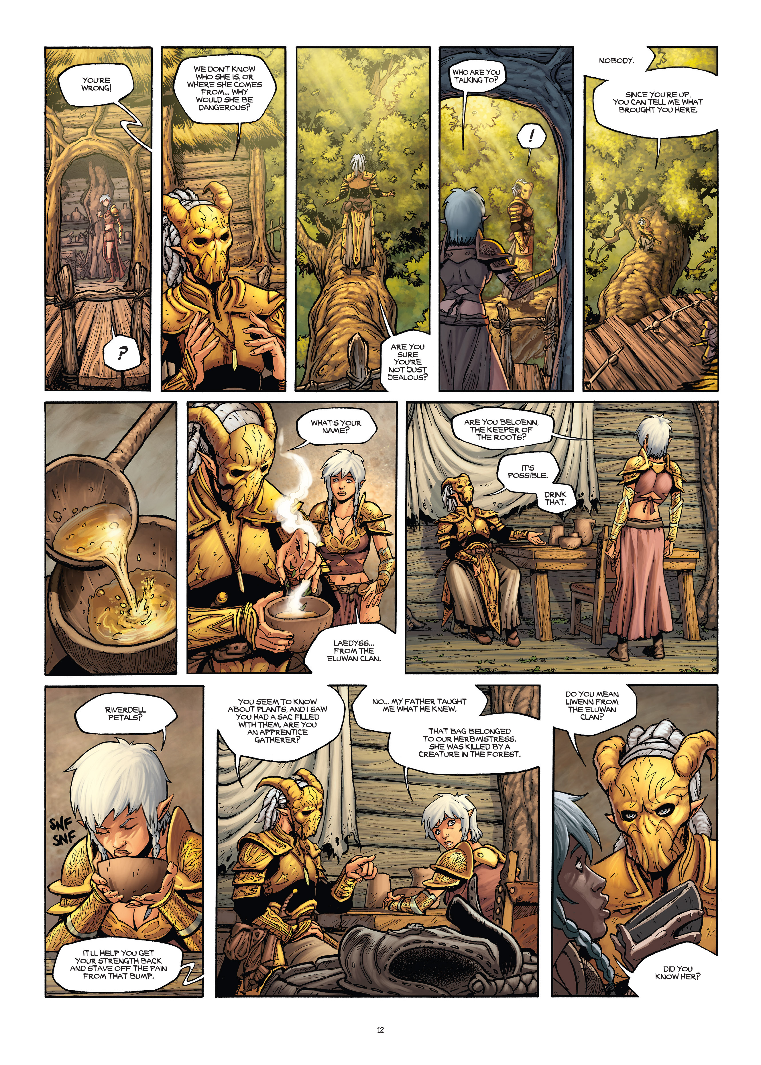 Read online Elves comic -  Issue #22 - 12