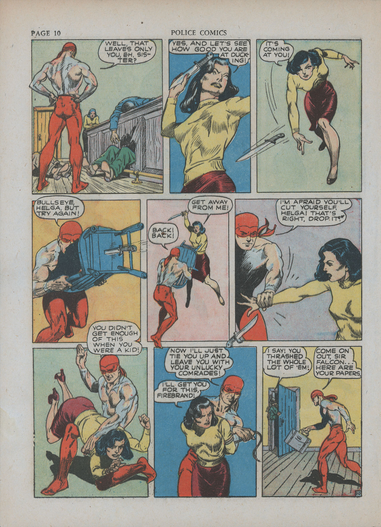 Read online Police Comics comic -  Issue #7 - 14