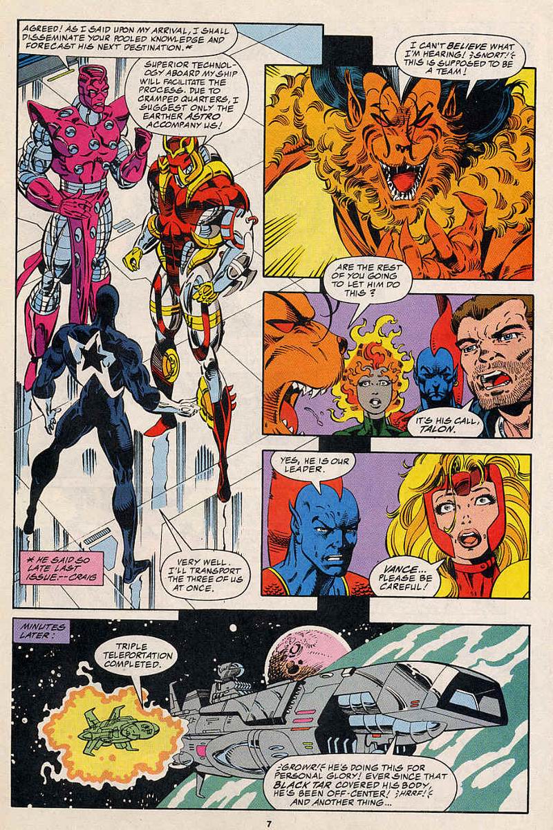 Read online Guardians of the Galaxy (1990) comic -  Issue #58 - 7