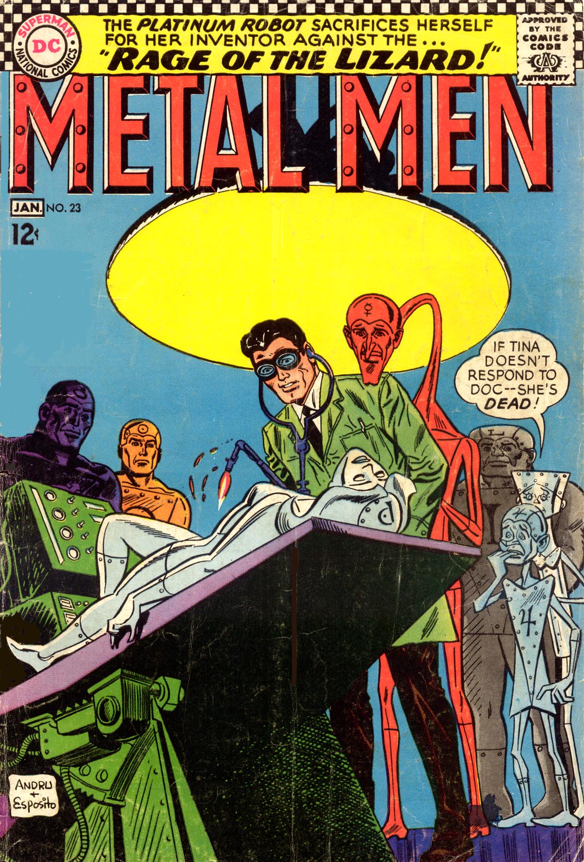 Metal Men (1963) Issue #23 #23 - English 1