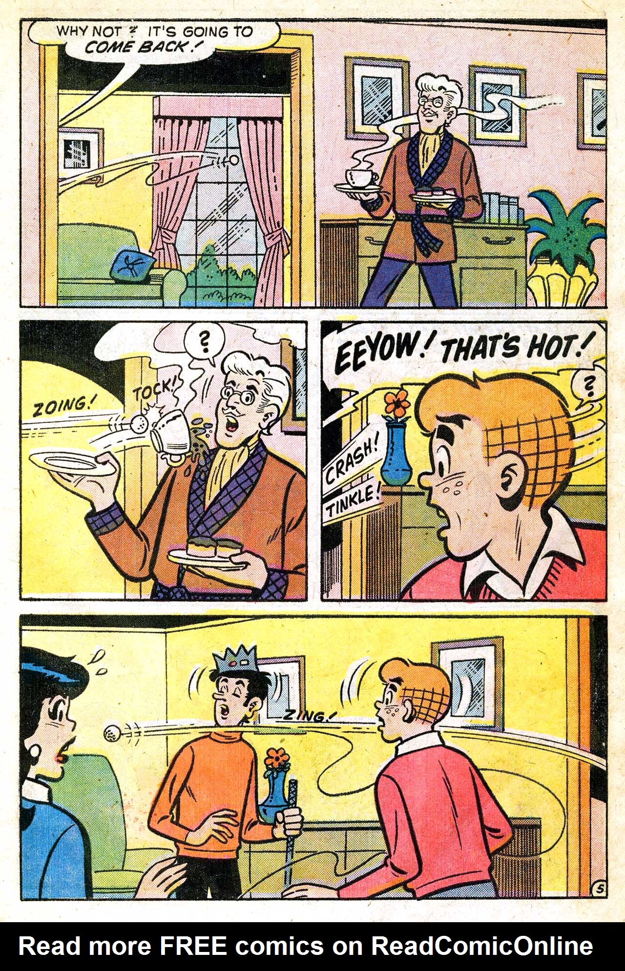 Read online Archie's TV Laugh-Out comic -  Issue #30 - 7