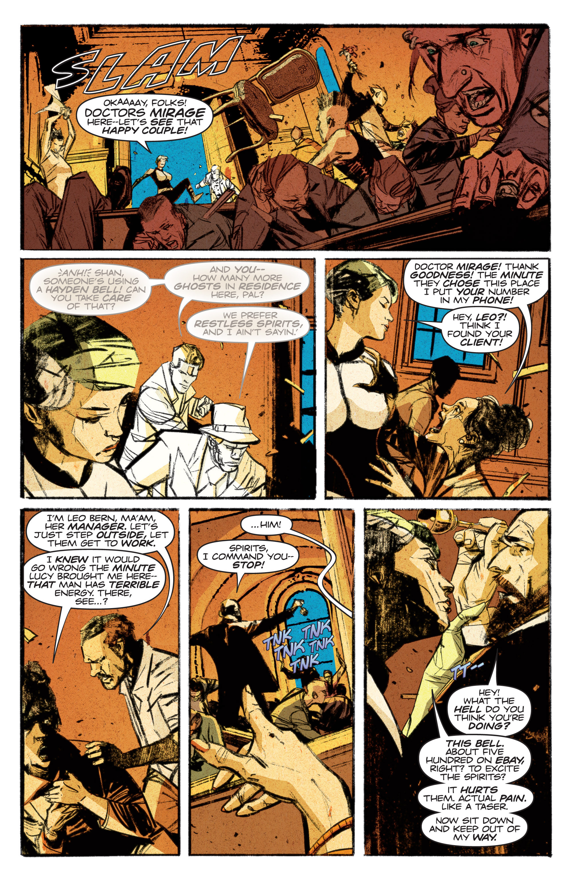 Read online The Death-Defying Doctor Mirage: Second Lives comic -  Issue #1 - 7