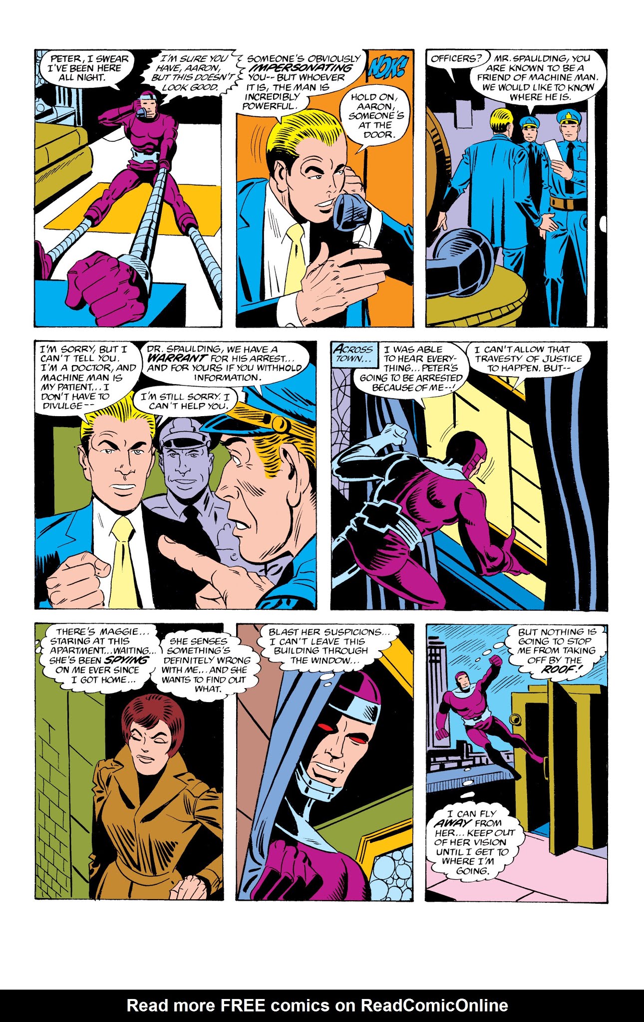 Read online Machine Man: The Complete Collection comic -  Issue # TPB (Part 4) - 9